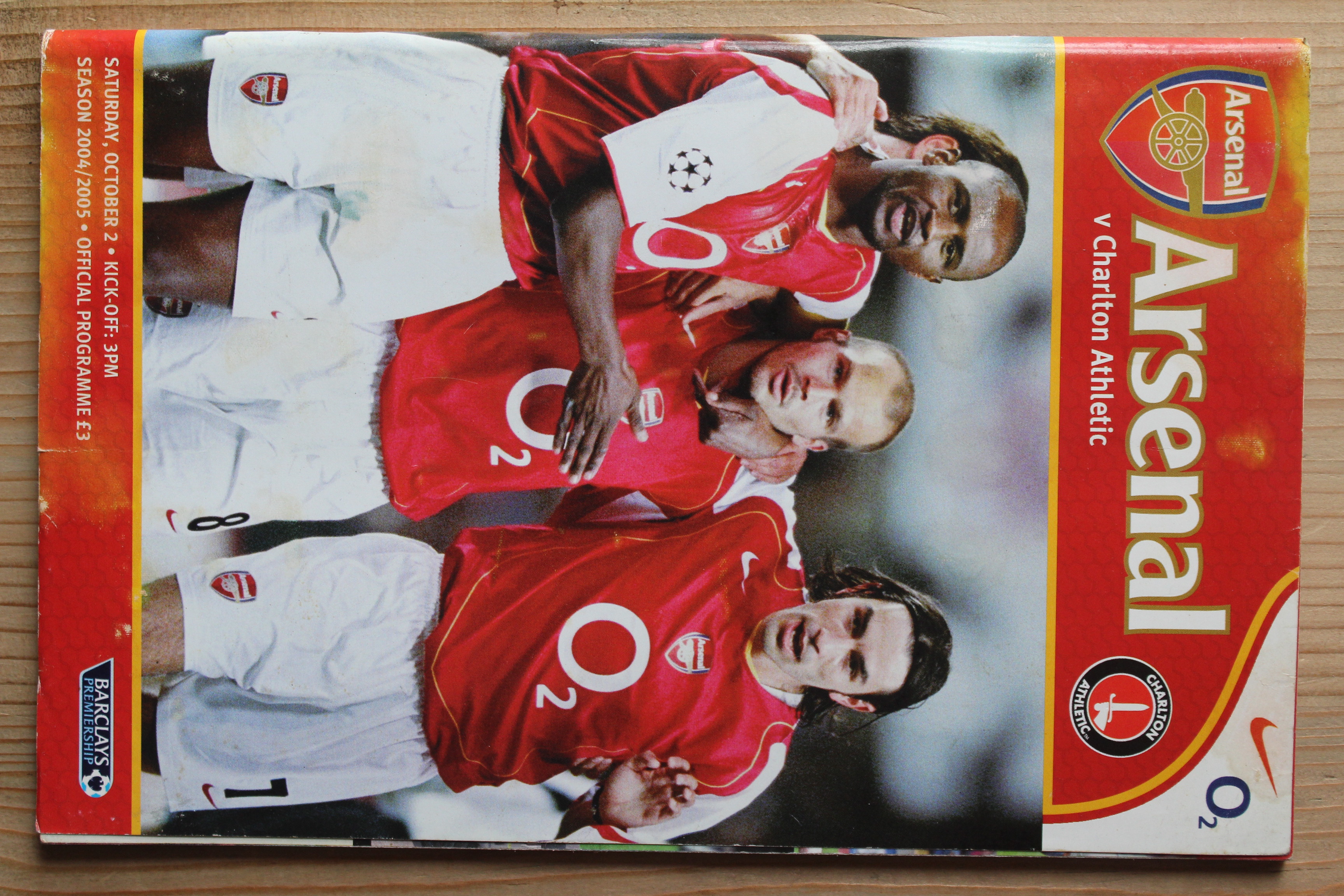 Arsenal FC v Charlton Athletic FC