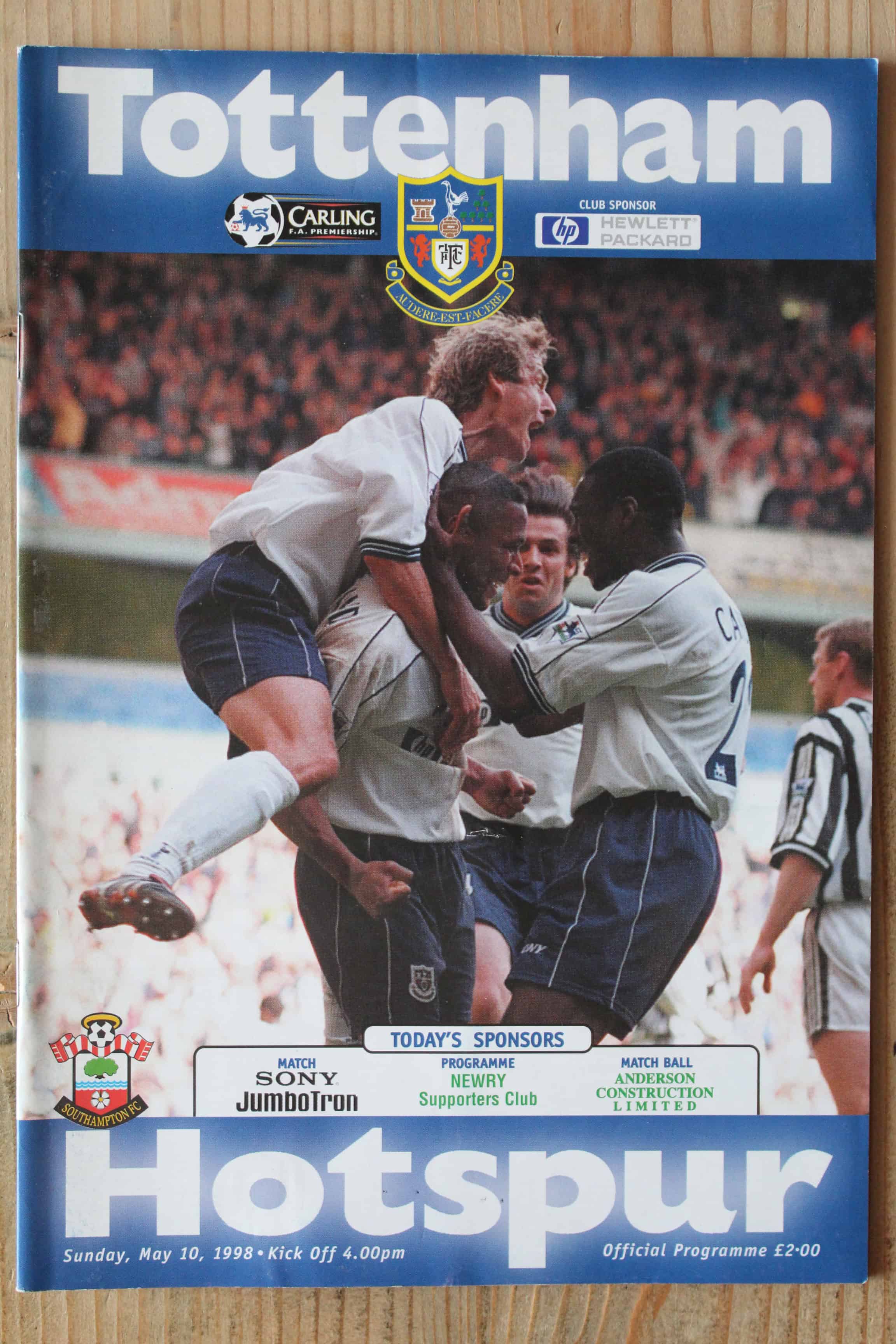 Tottenham Hotspur FC v Southampton FC