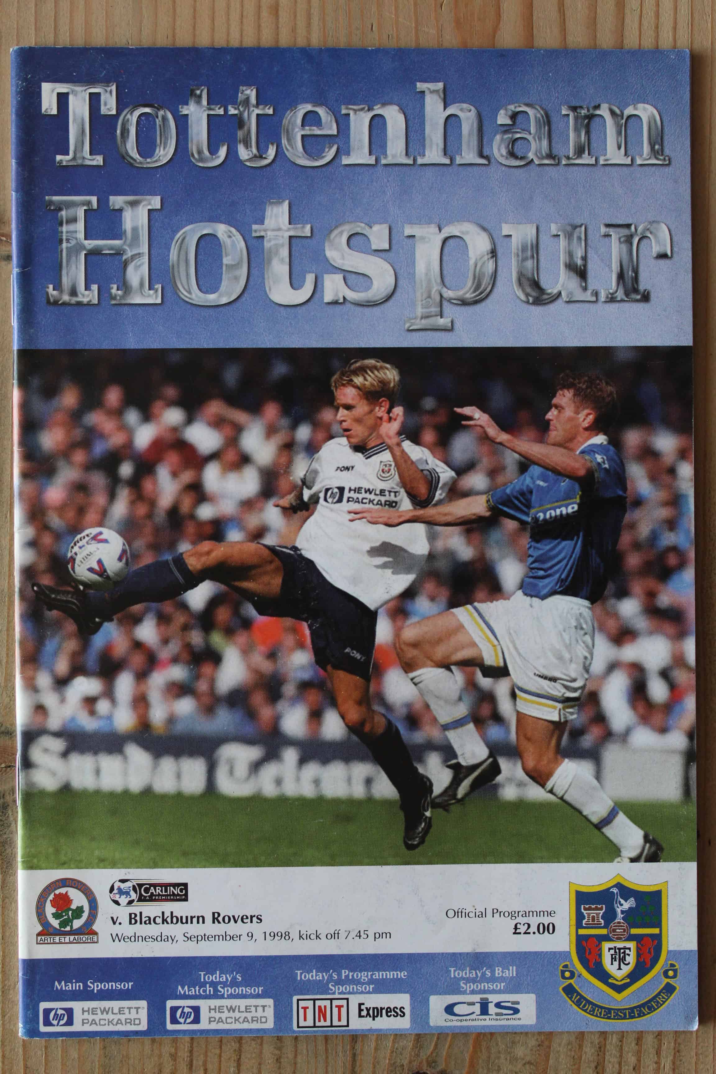 Tottenham Hotspur FC v Blackburn Rovers FC