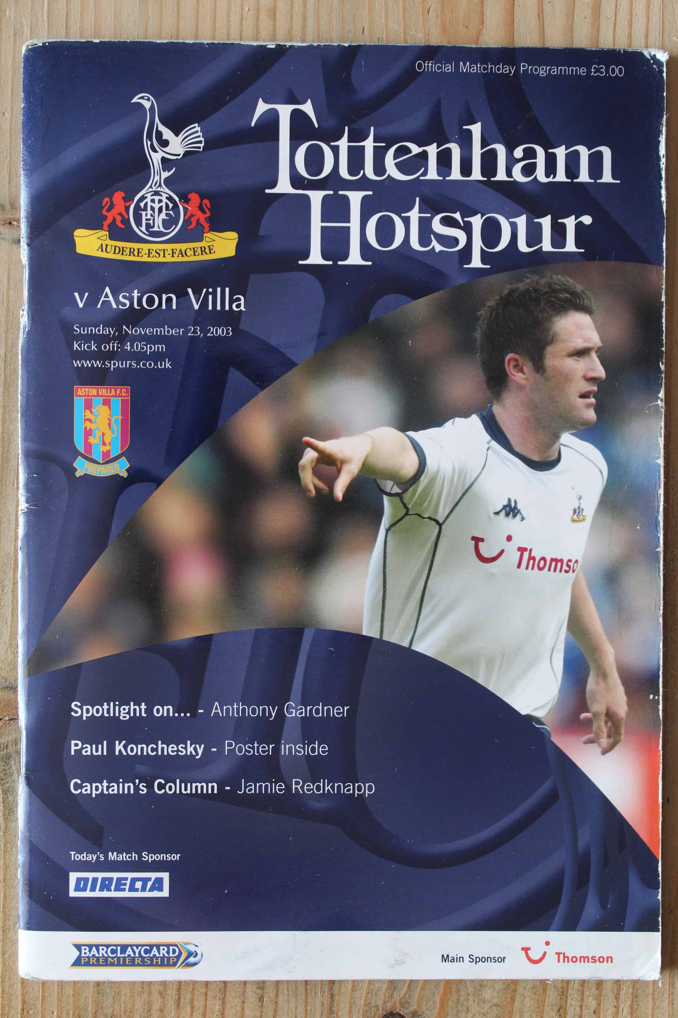 Tottenham Hotspur FC v Aston Villa FC