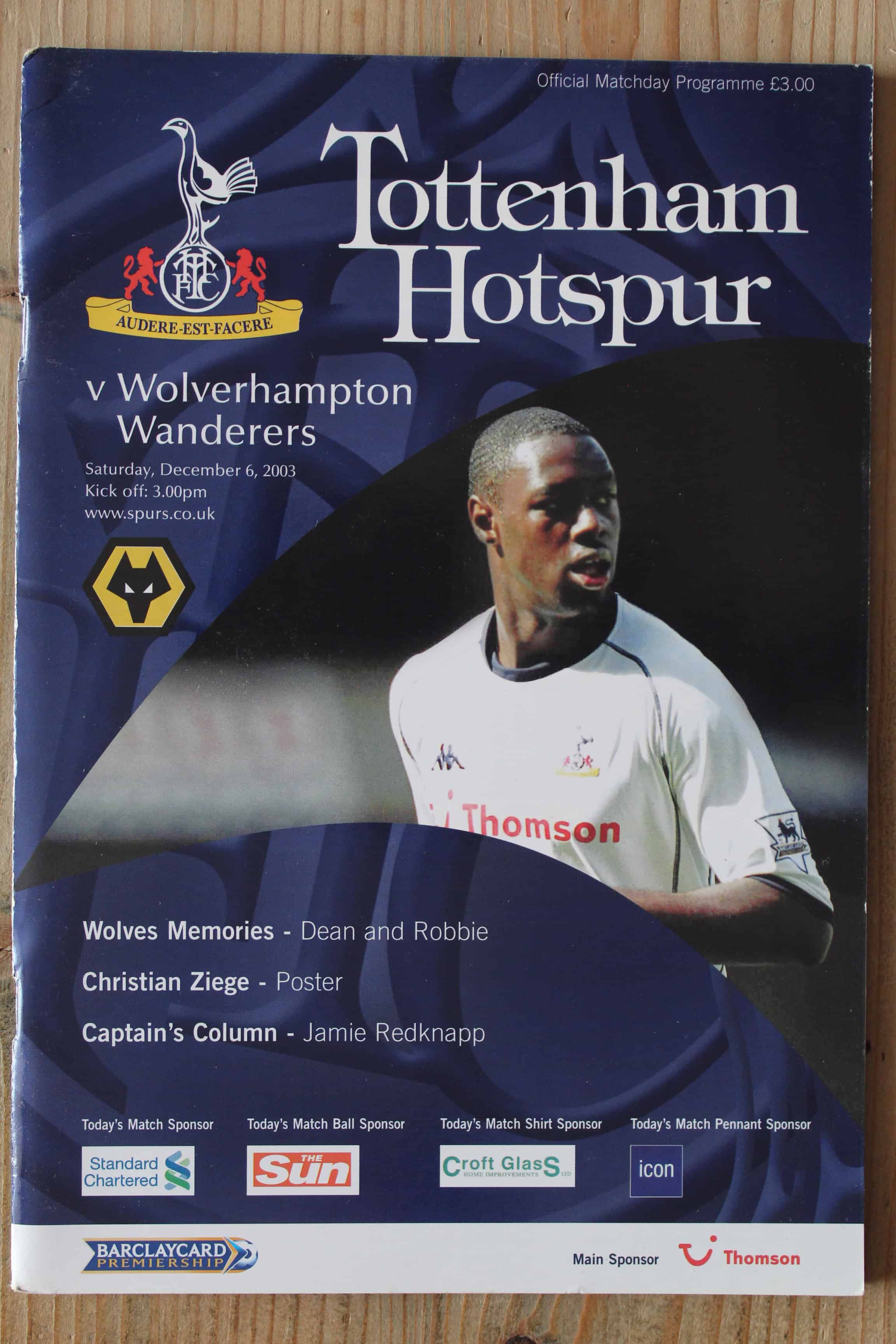 Tottenham Hotspur FC v Wolverhampton Wanderers FC