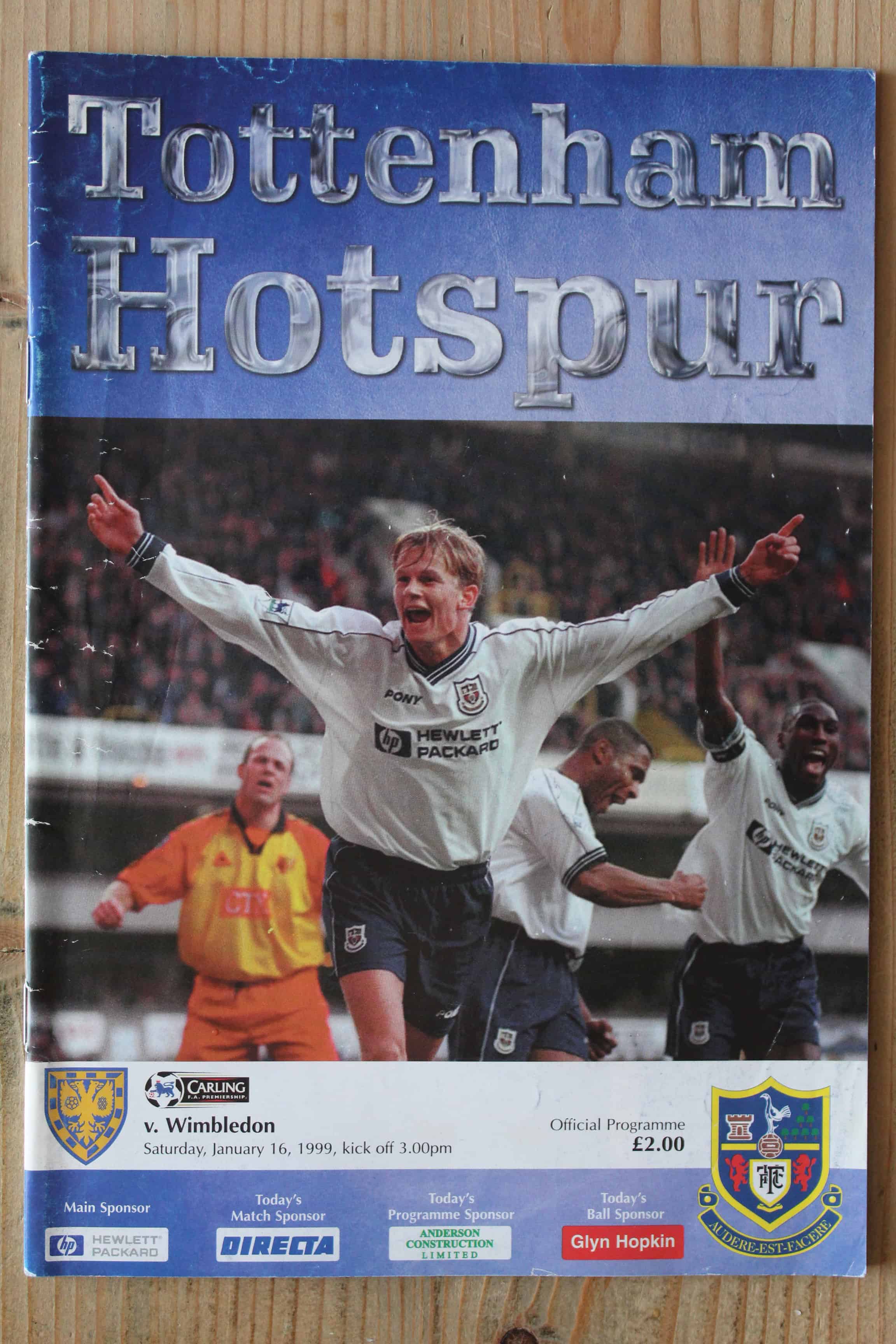 Tottenham Hotspur FC v Wimbledon