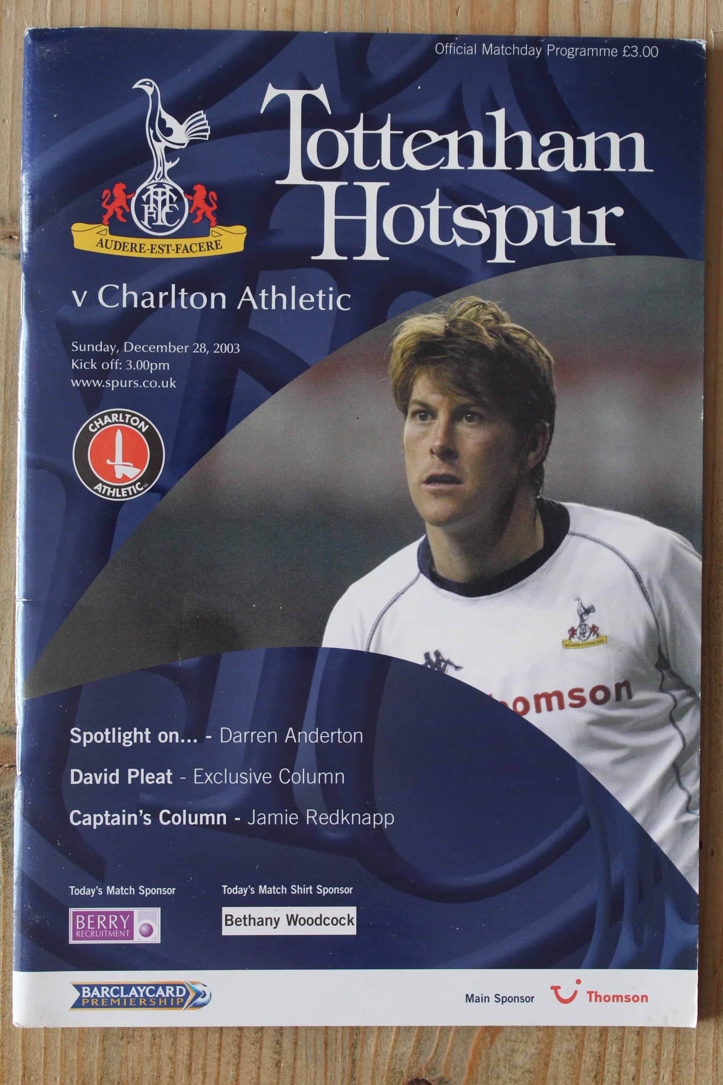 Tottenham Hotspur FC v Charlton Athletic FC