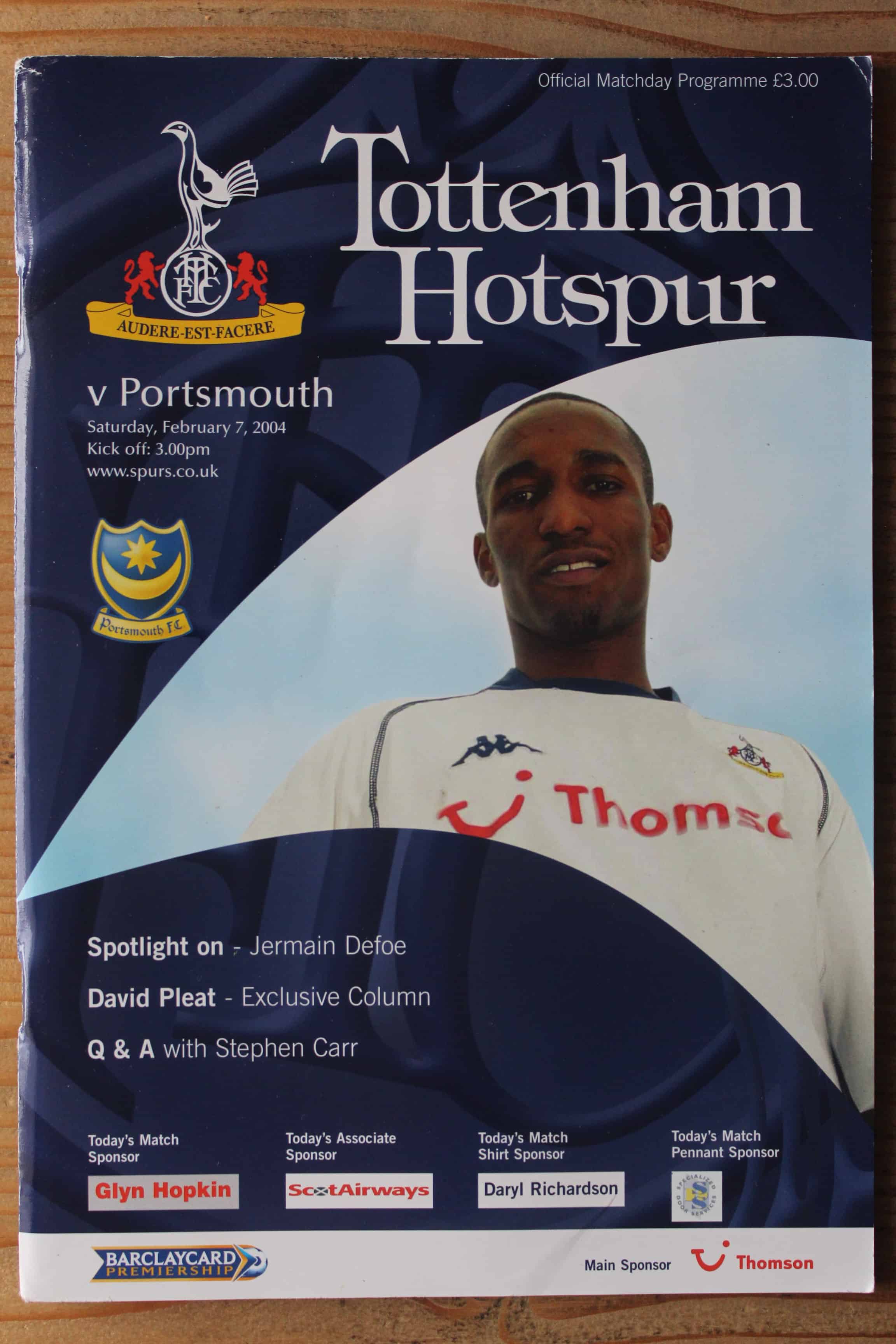 Tottenham Hotspur FC v Portsmouth FC