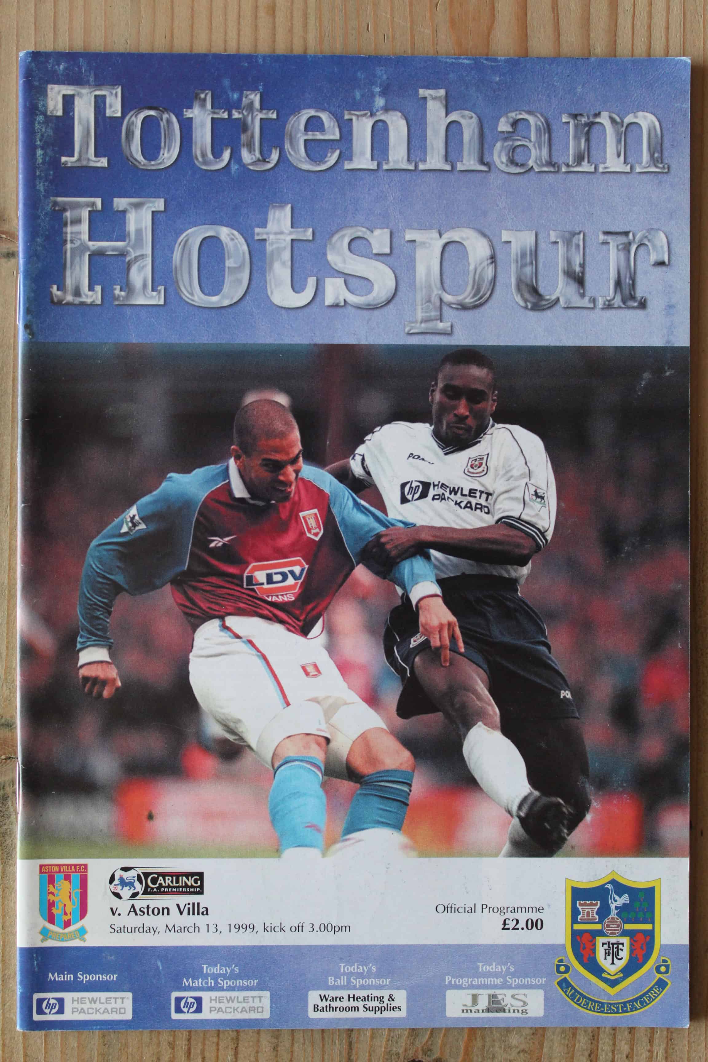 Tottenham Hotspur FC v Aston Villa FC