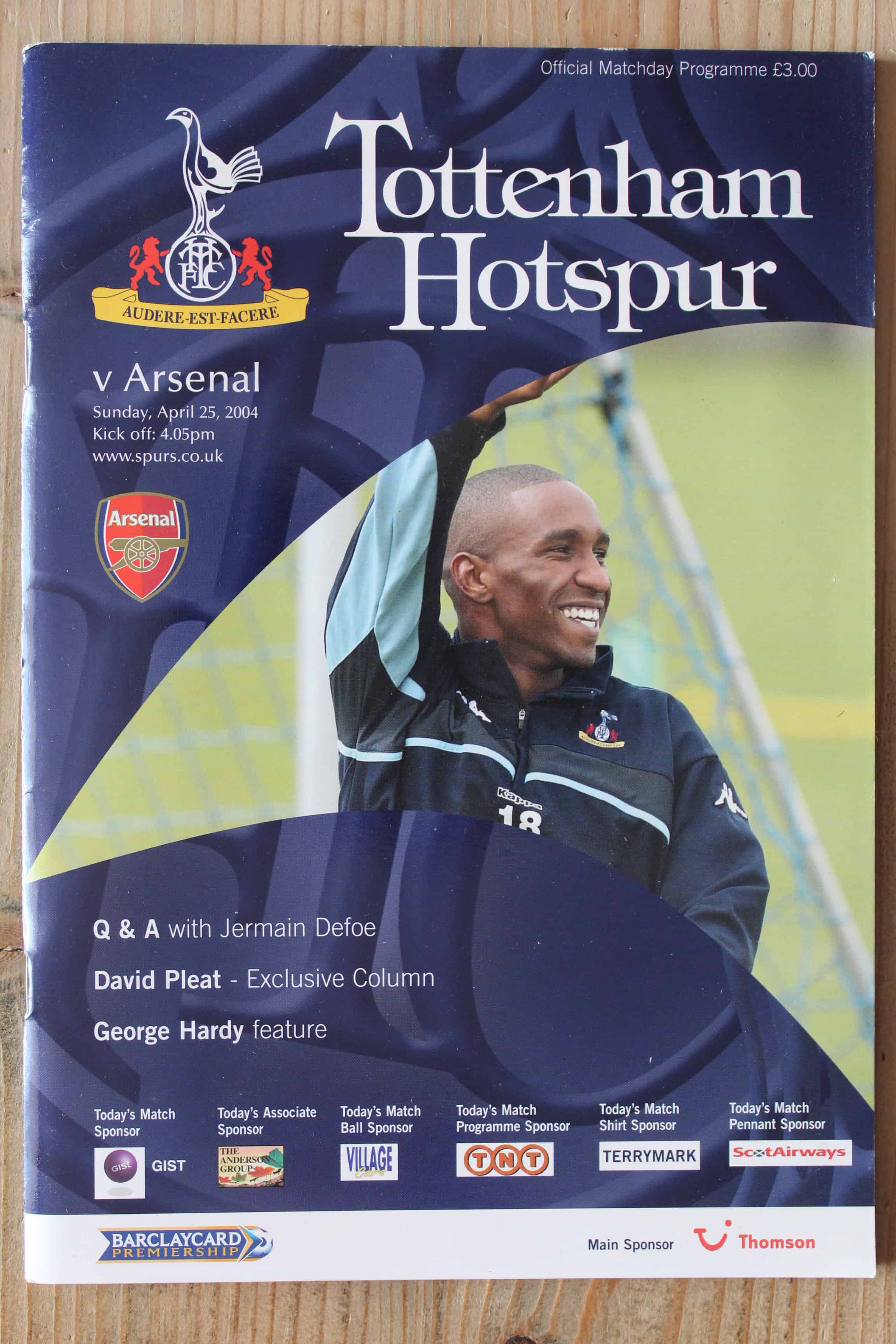 Tottenham Hotspur FC v Arsenal FC