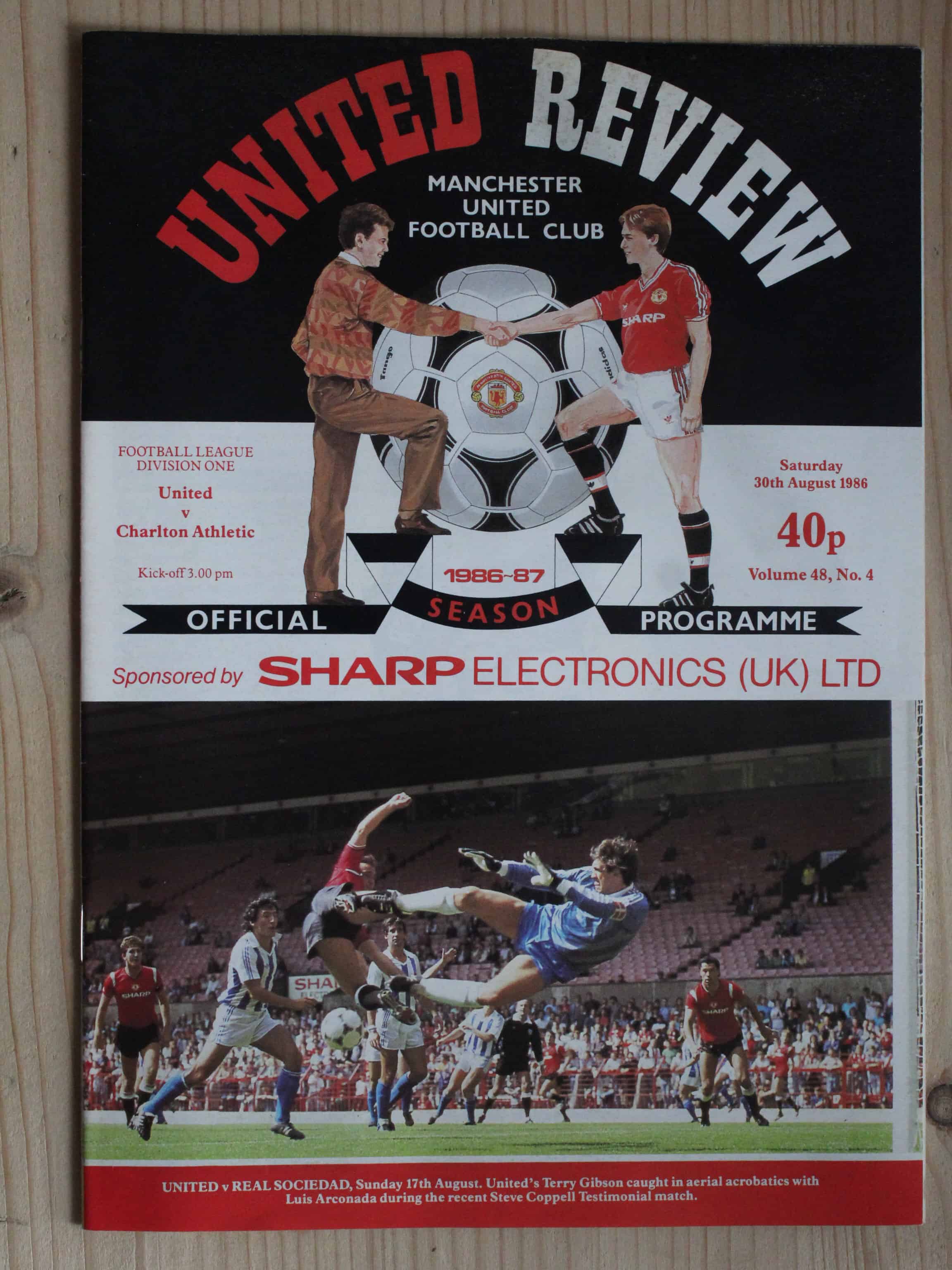 Manchester United FC v Charlton Athletic FC