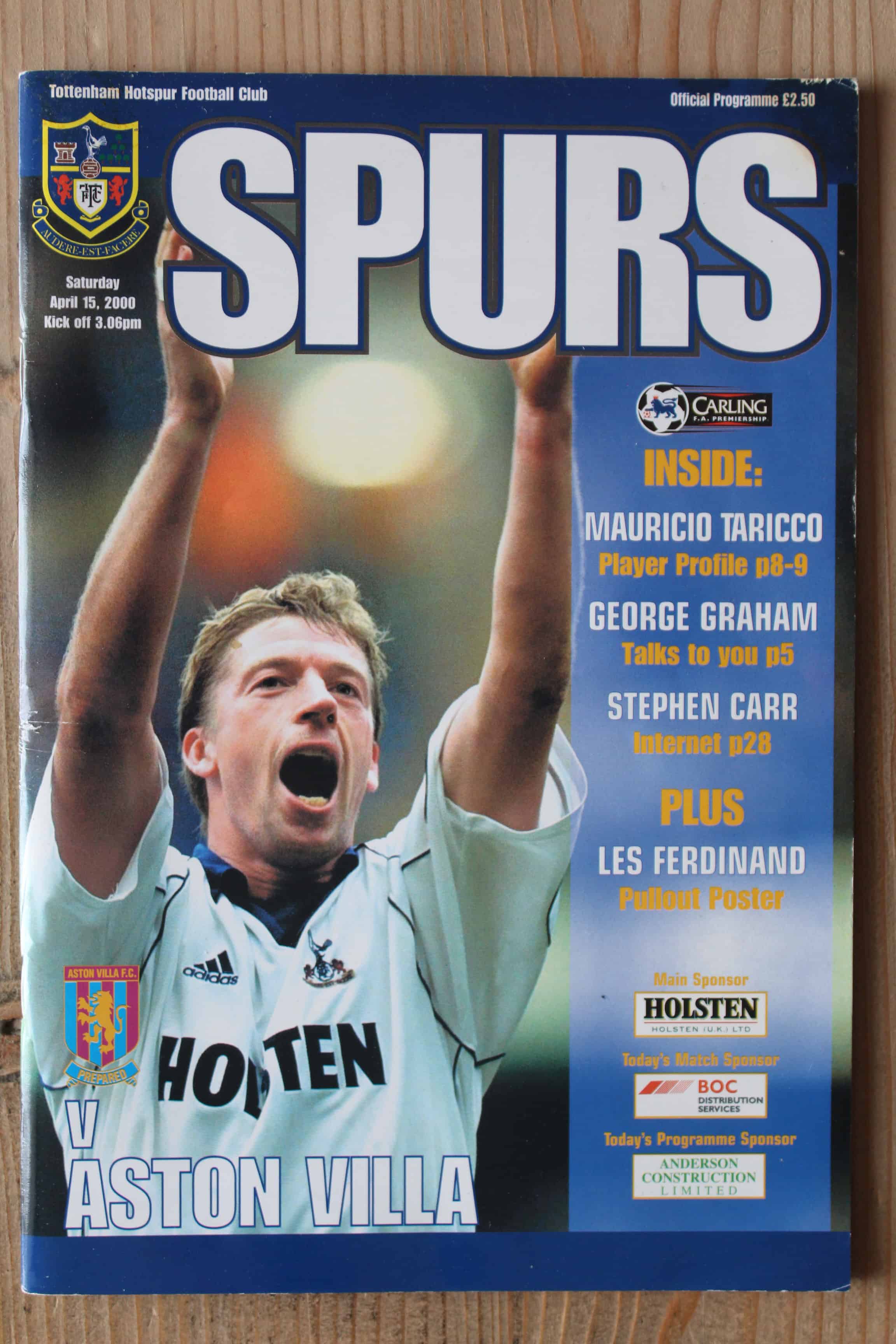 Tottenham Hotspur FC v Aston Villa FC