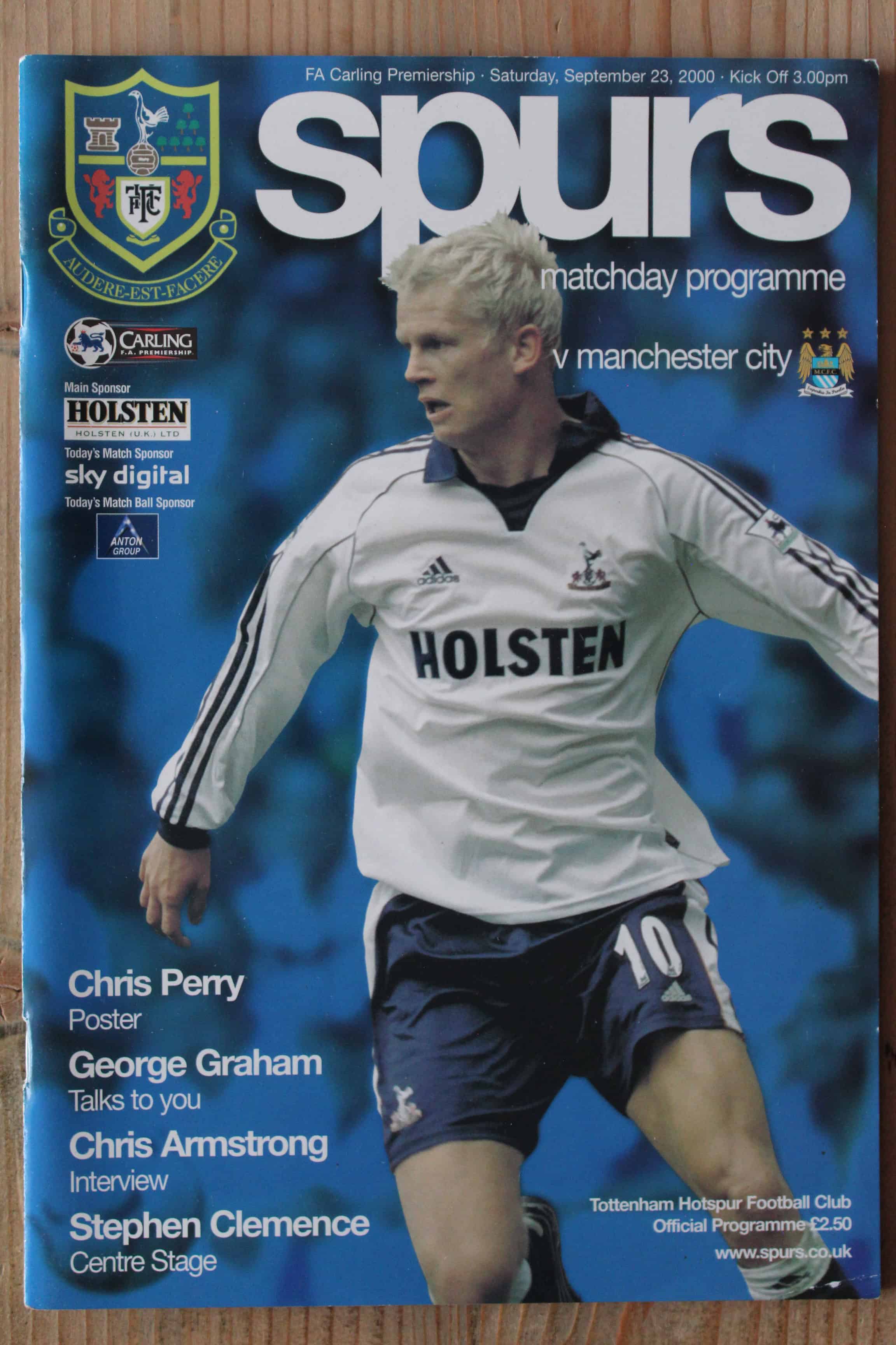 Tottenham Hotspur FC v Manchester City FC