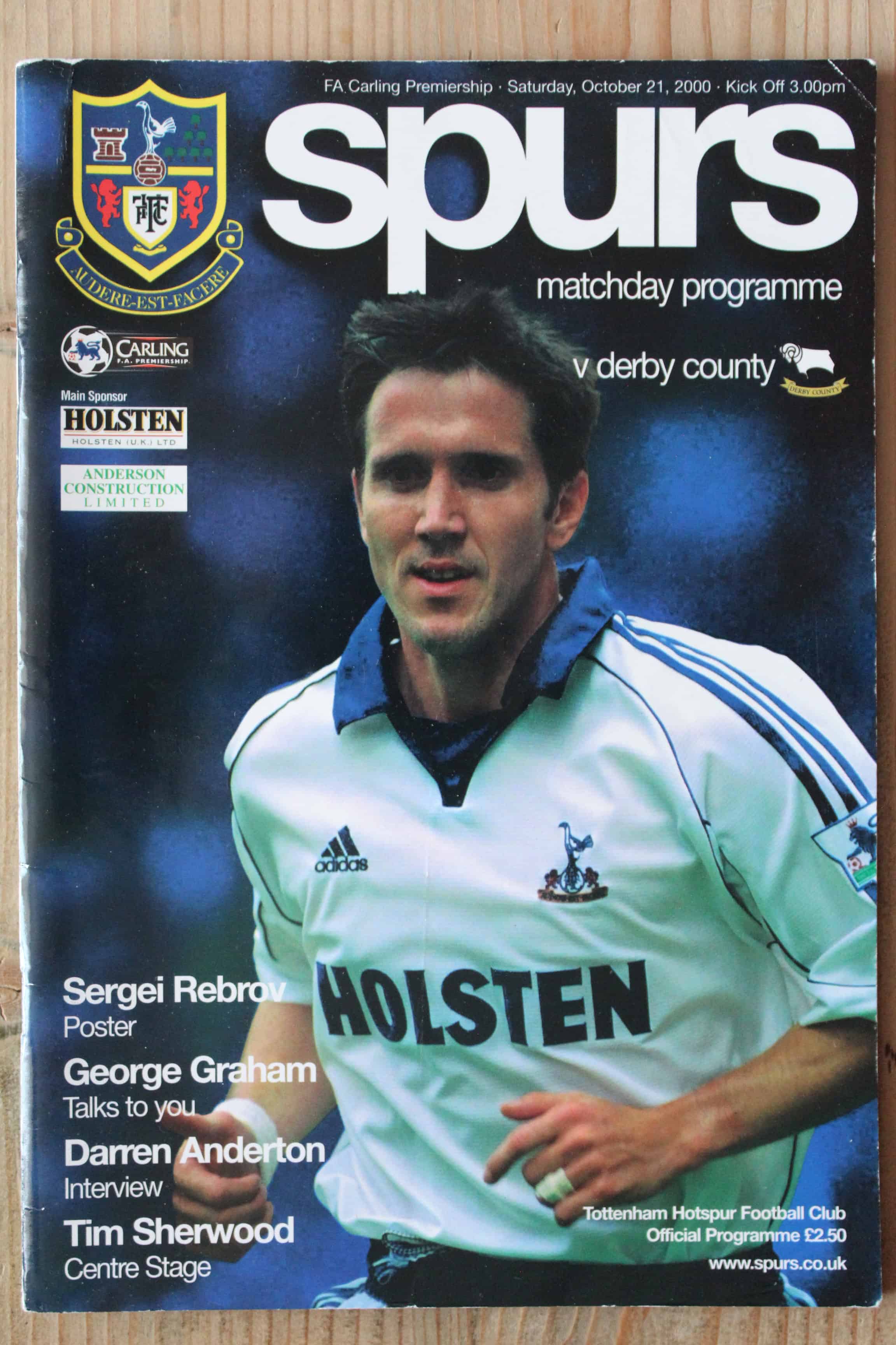 Tottenham Hotspur FC v Derby County FC