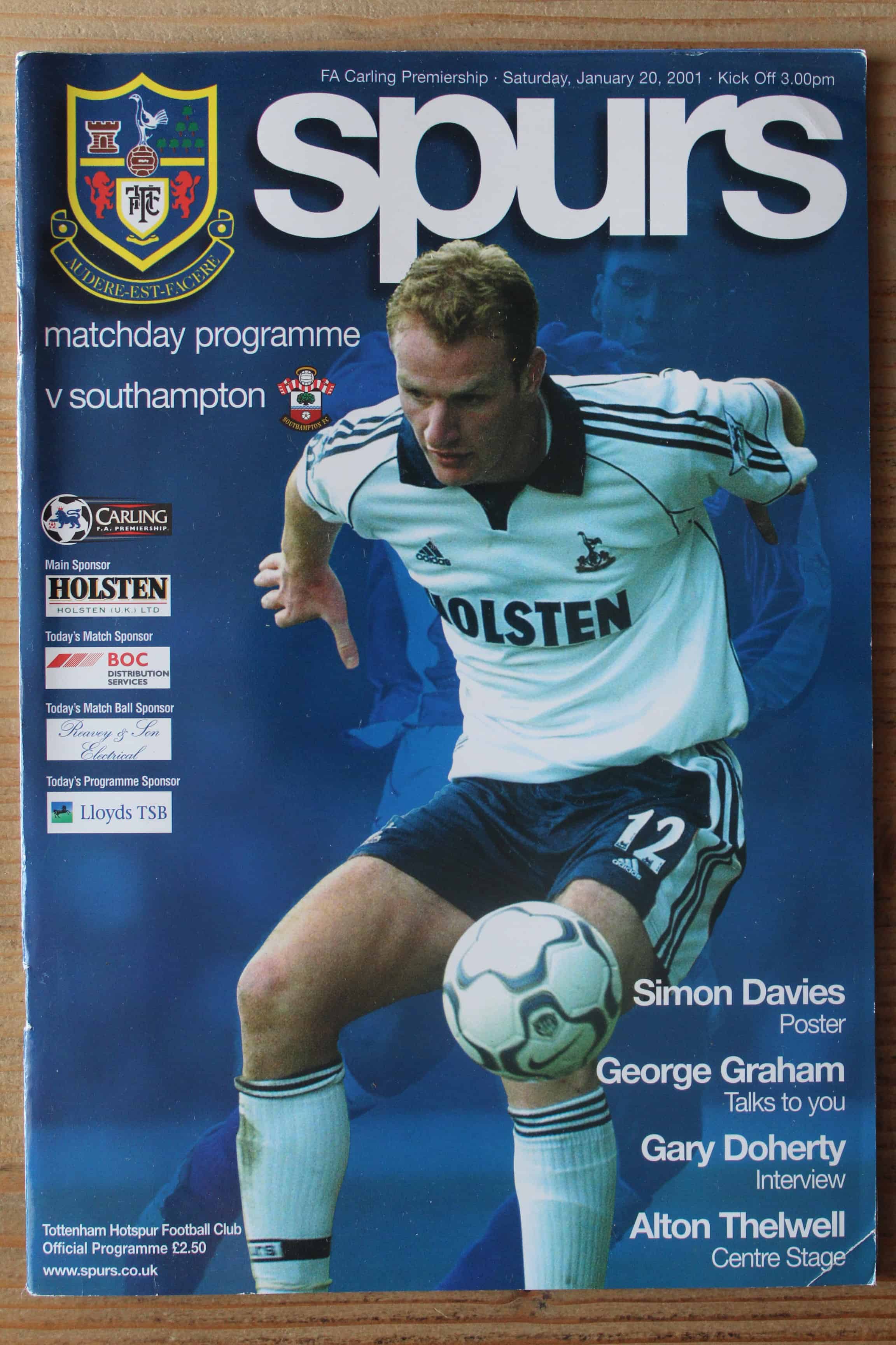 Tottenham Hotspur FC v Southampton FC