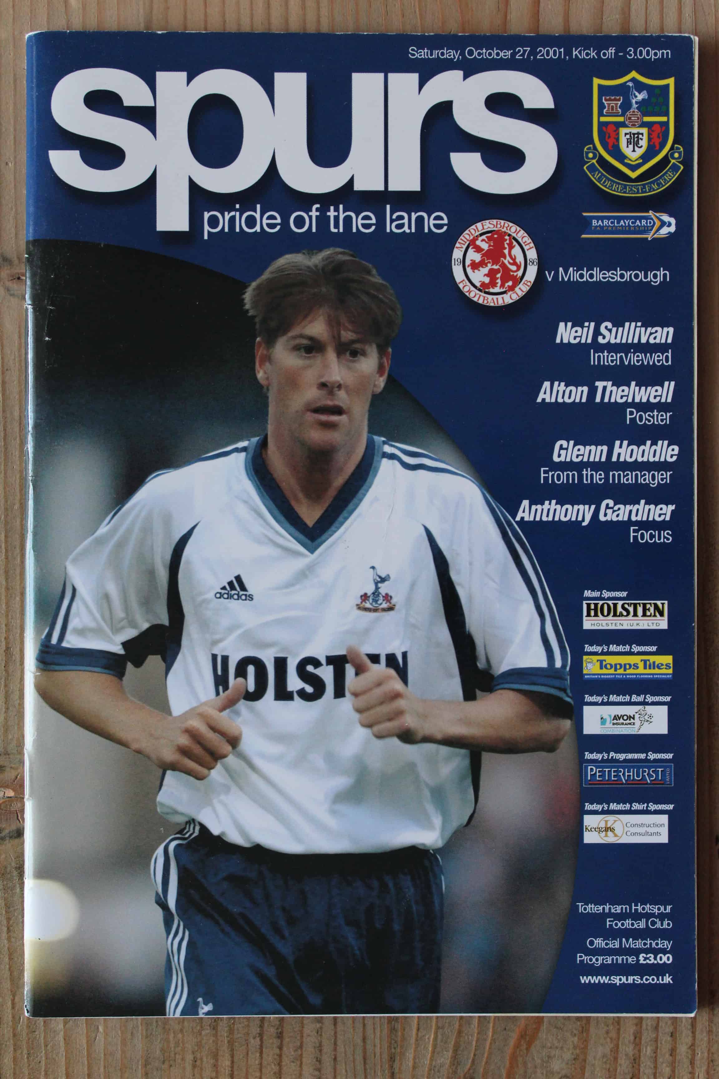 Tottenham Hotspur FC v Middlesbrough FC