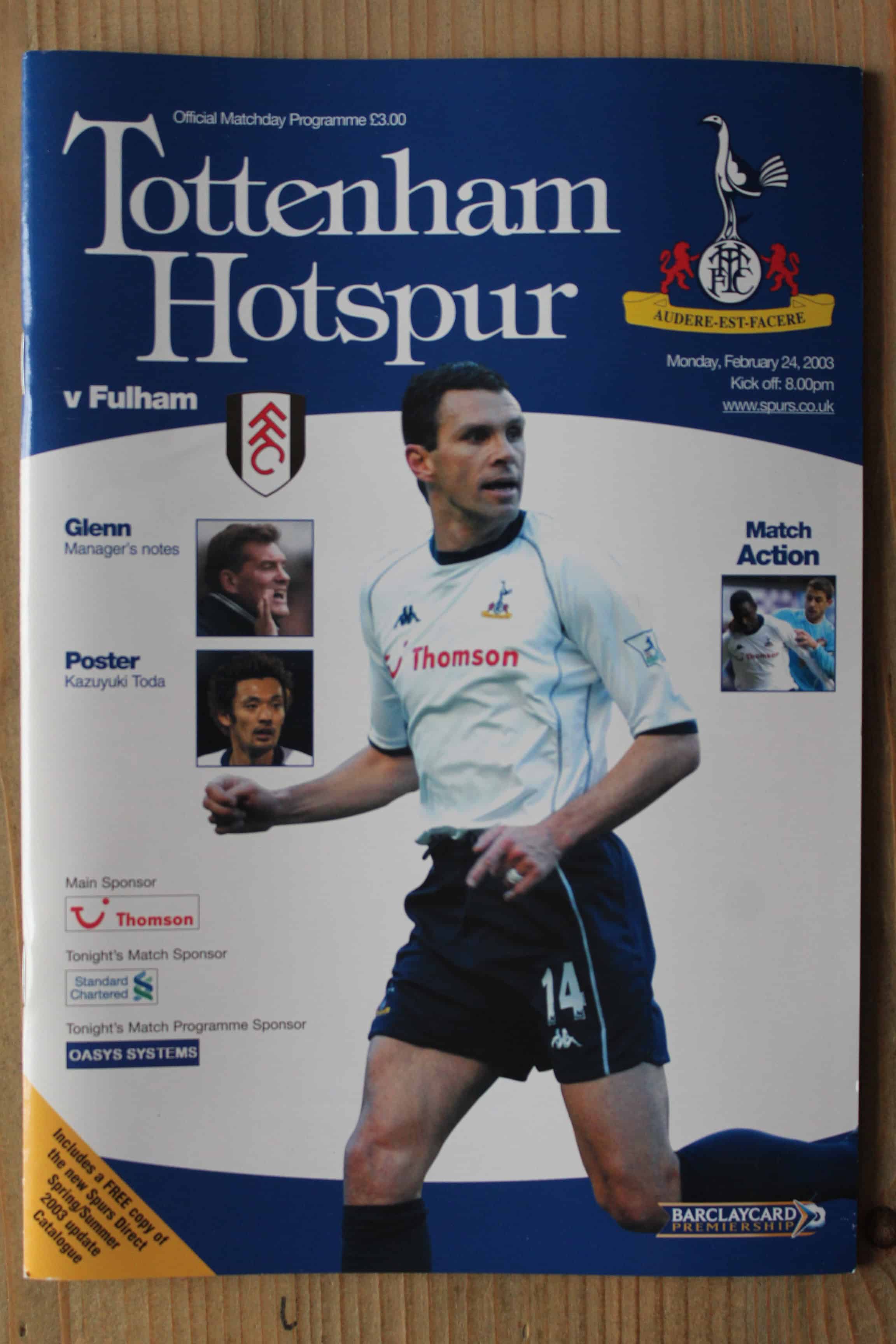 Tottenham Hotspur FC v Fulham FC