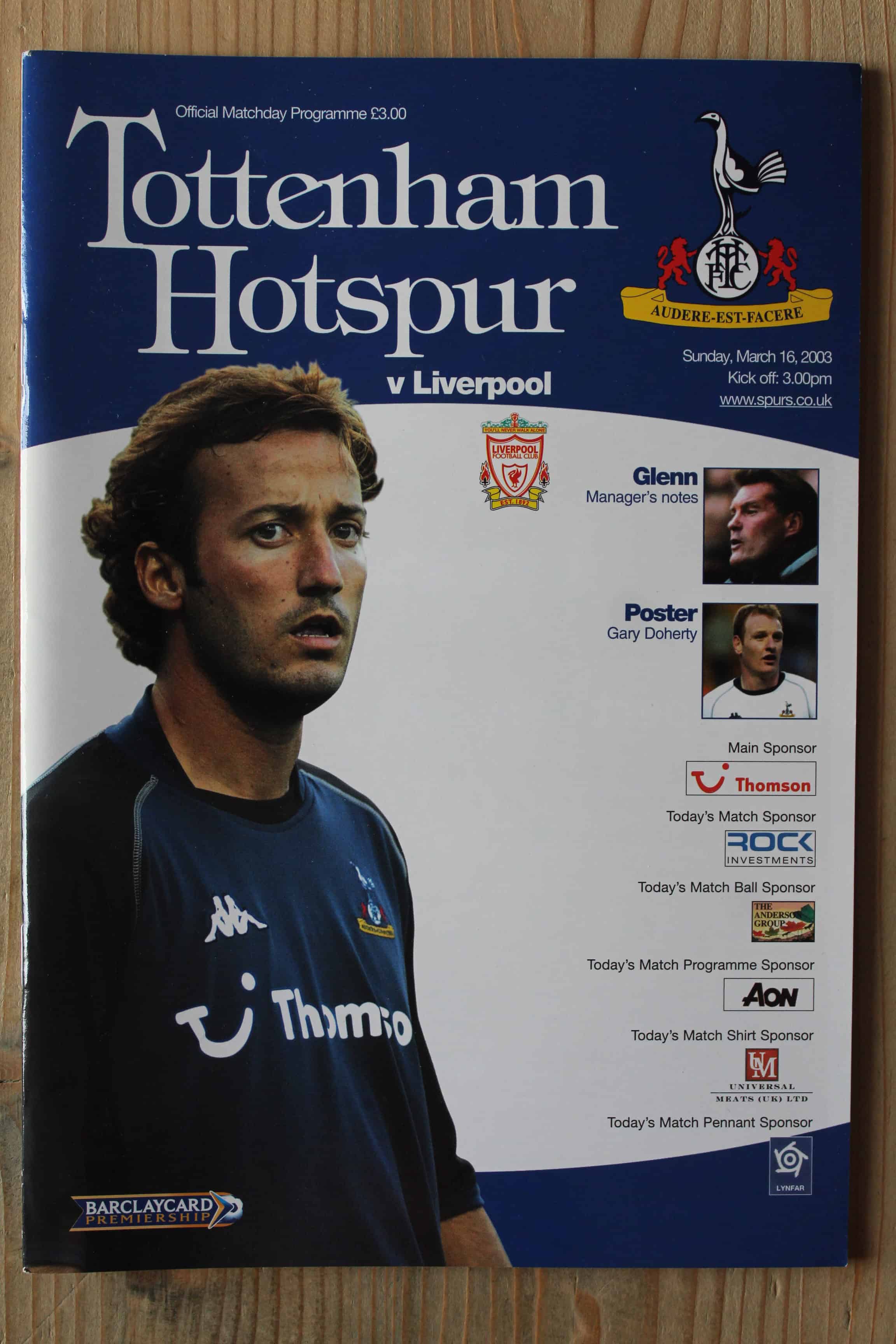 Tottenham Hotspur FC v Liverpool FC