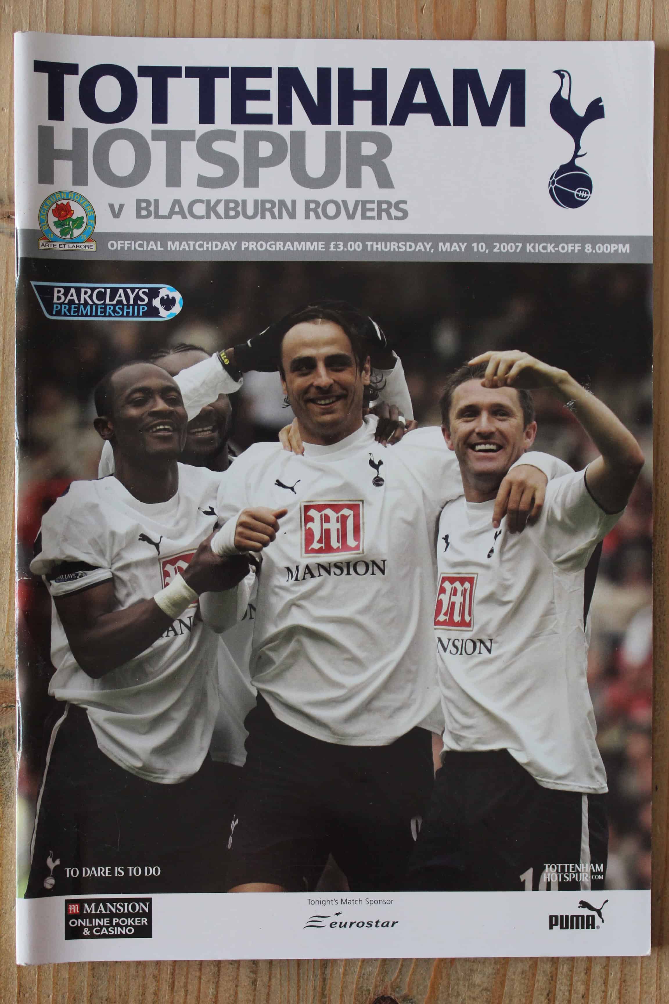 Tottenham Hotspur FC v Blackburn Rovers FC