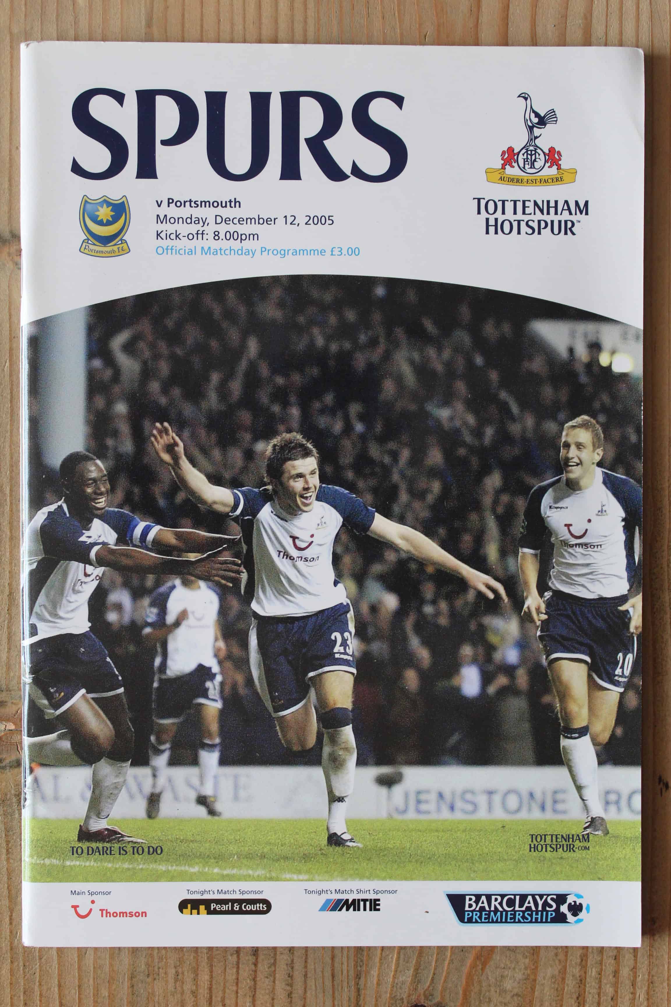 Tottenham Hotspur FC v Portsmouth FC