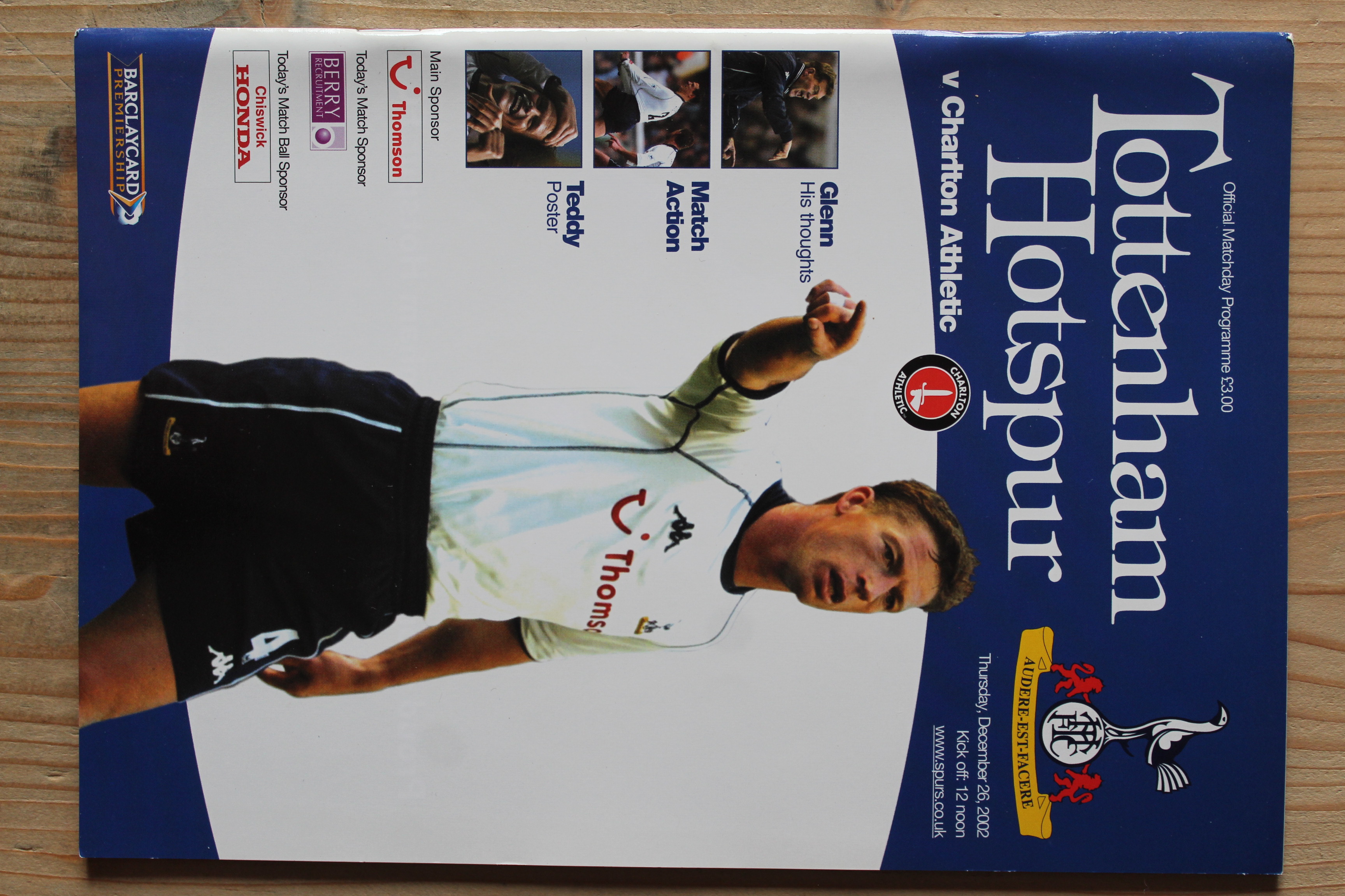 Tottenham Hotspur FC v Charlton Athletic FC