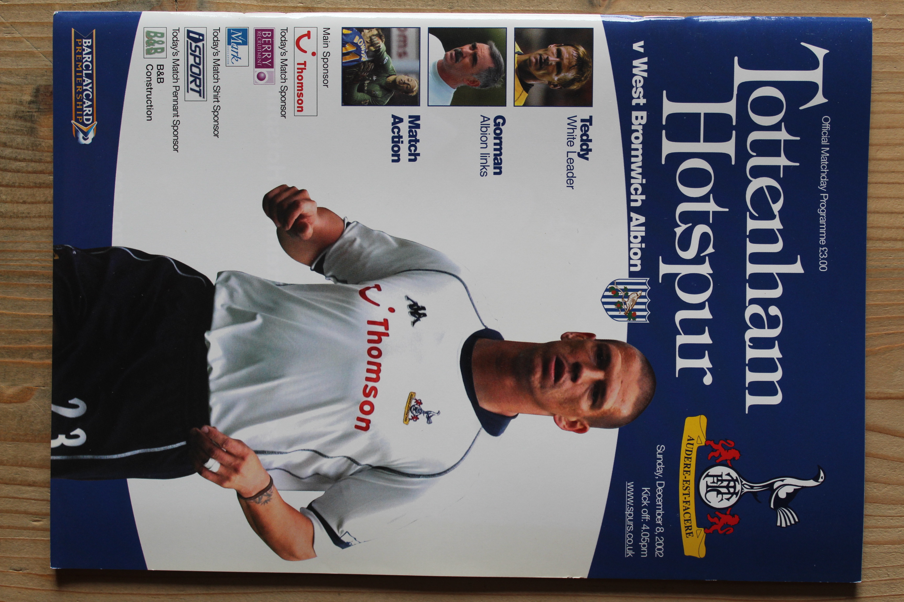 Tottenham Hotspur FC v West Bromwich Albion FC 