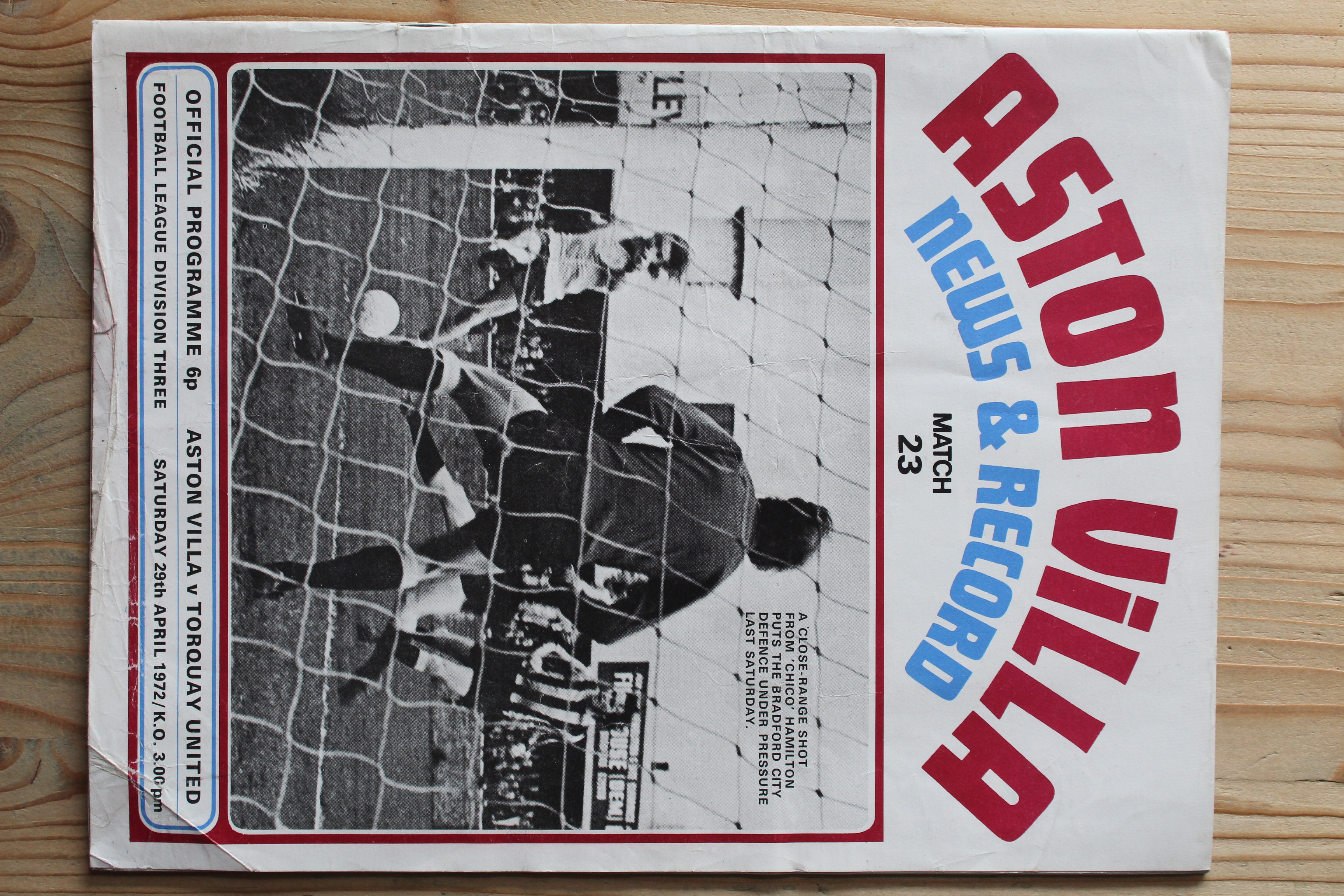 Aston Villa FC v Torquay United FC
