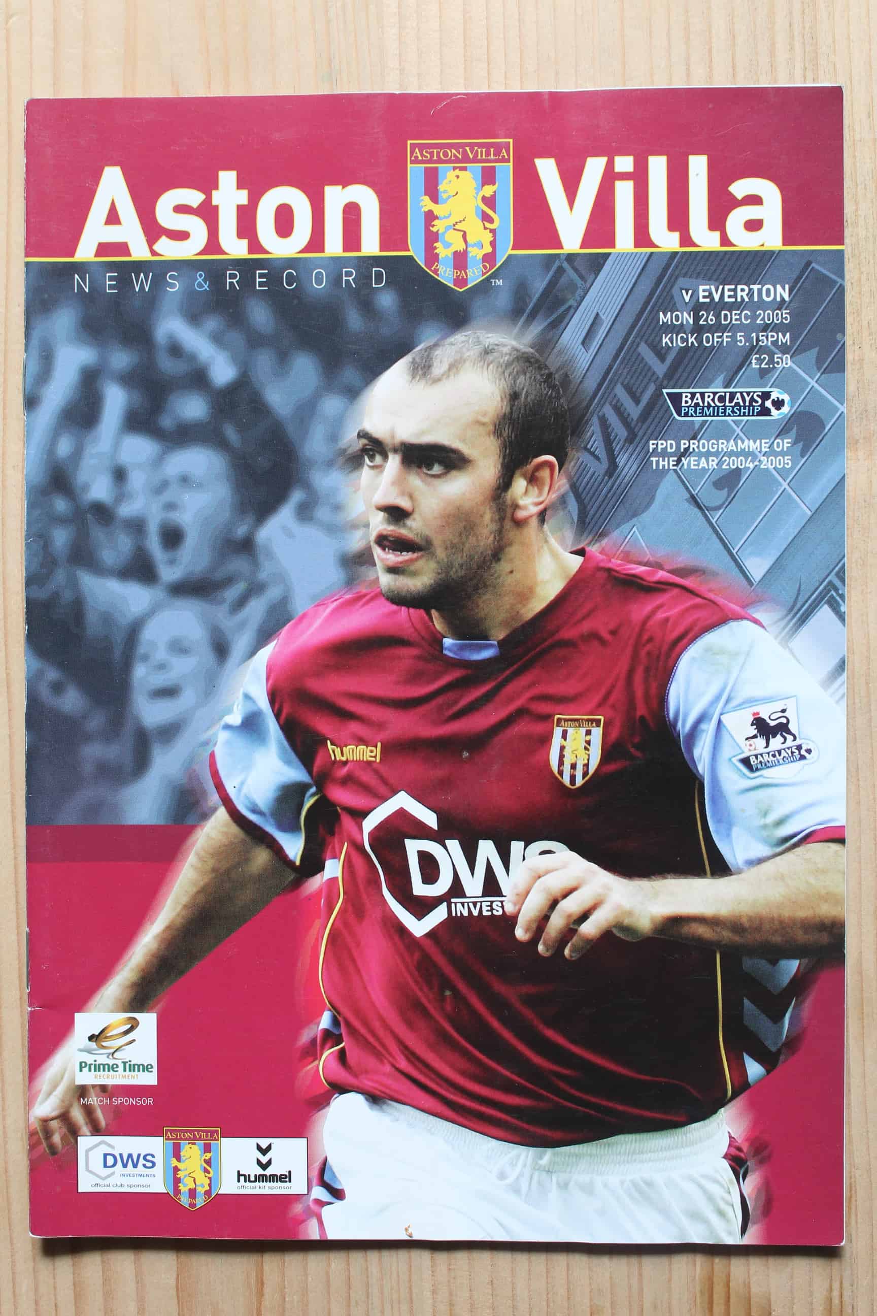 Aston Villa FC v Everton FC