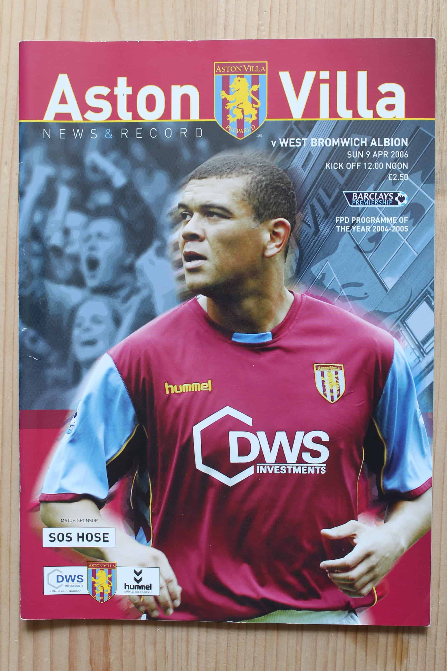 Aston Villa FC v West Bromwich Albion FC 