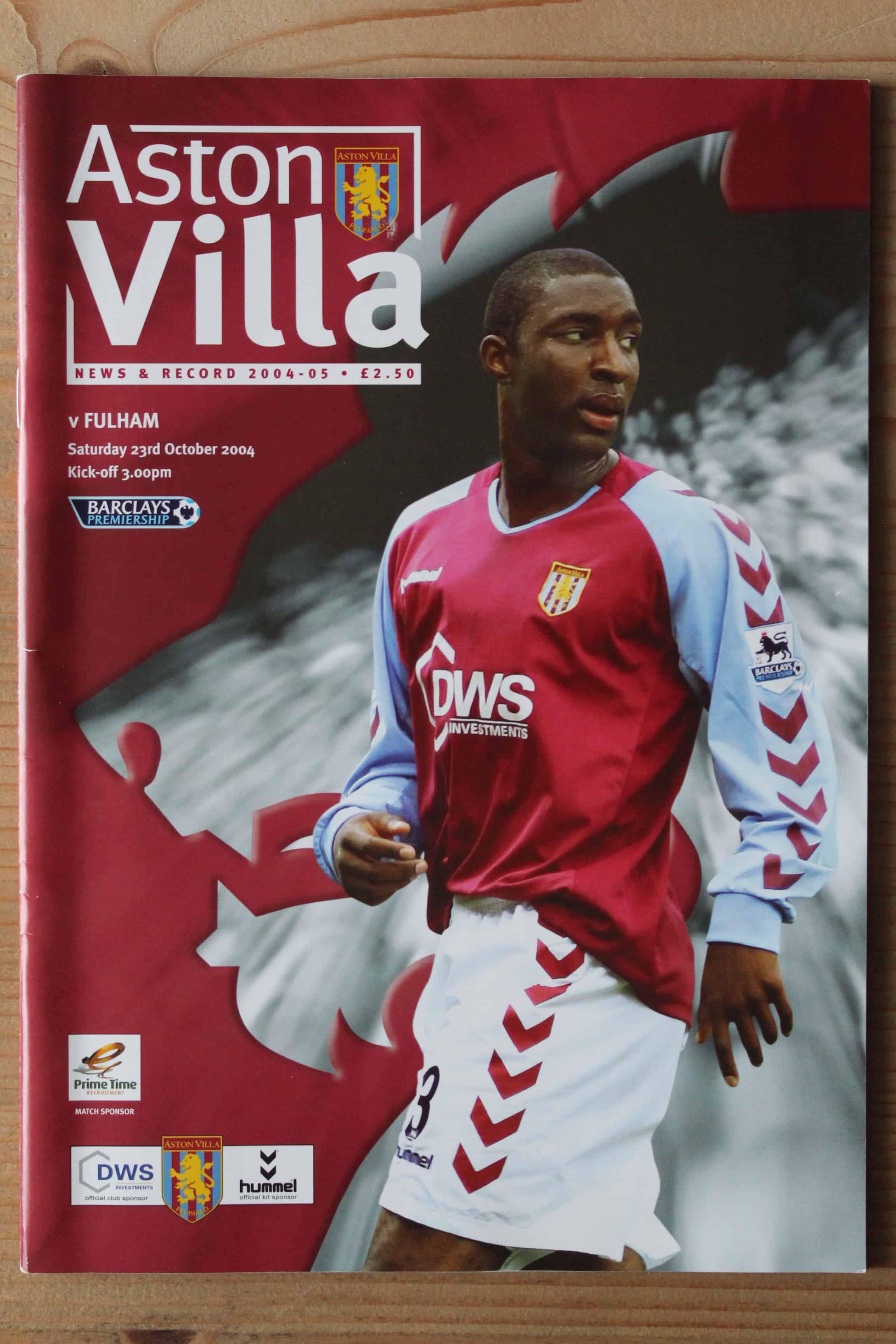 Aston Villa FC v Fulham FC