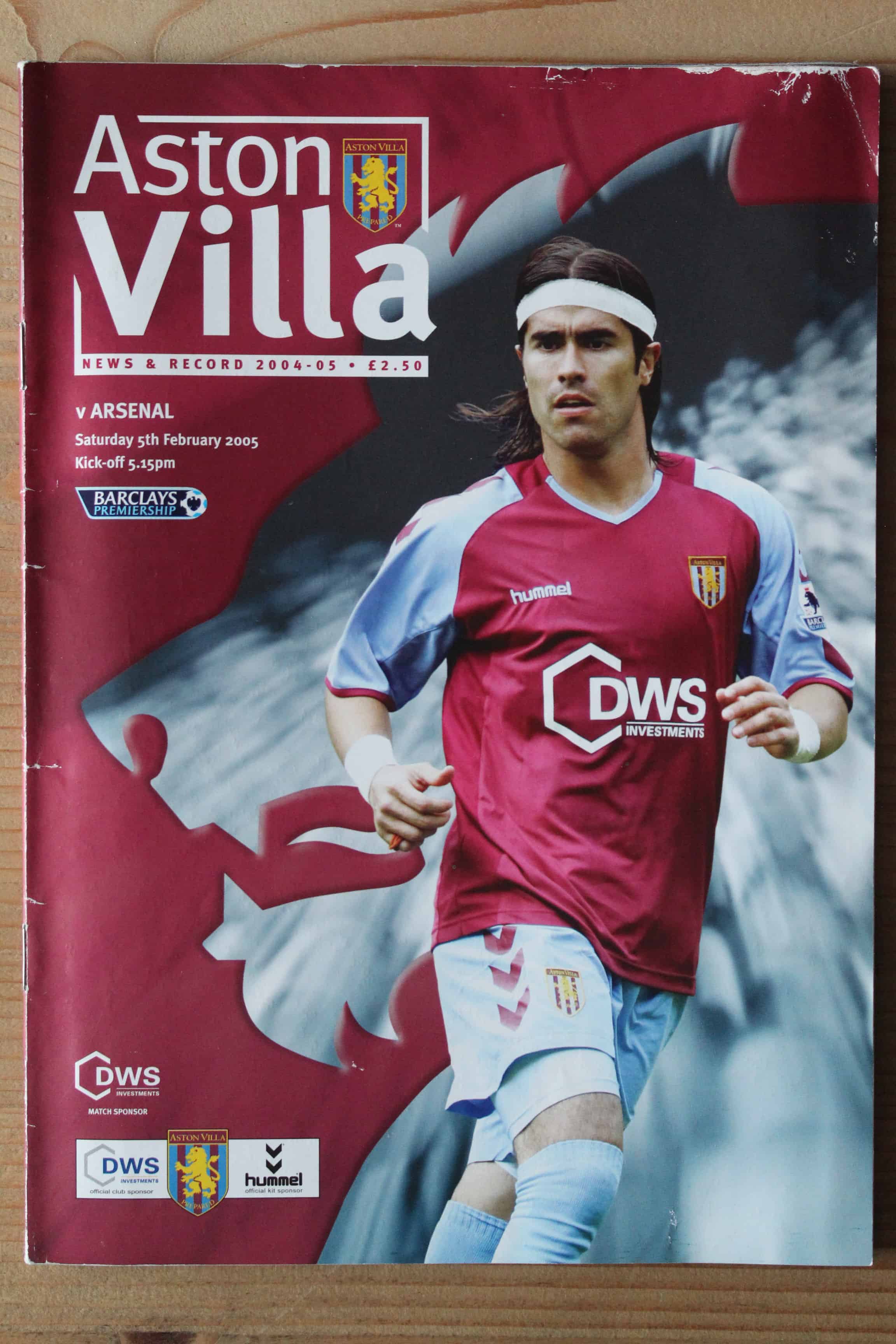 Aston Villa FC v Arsenal FC