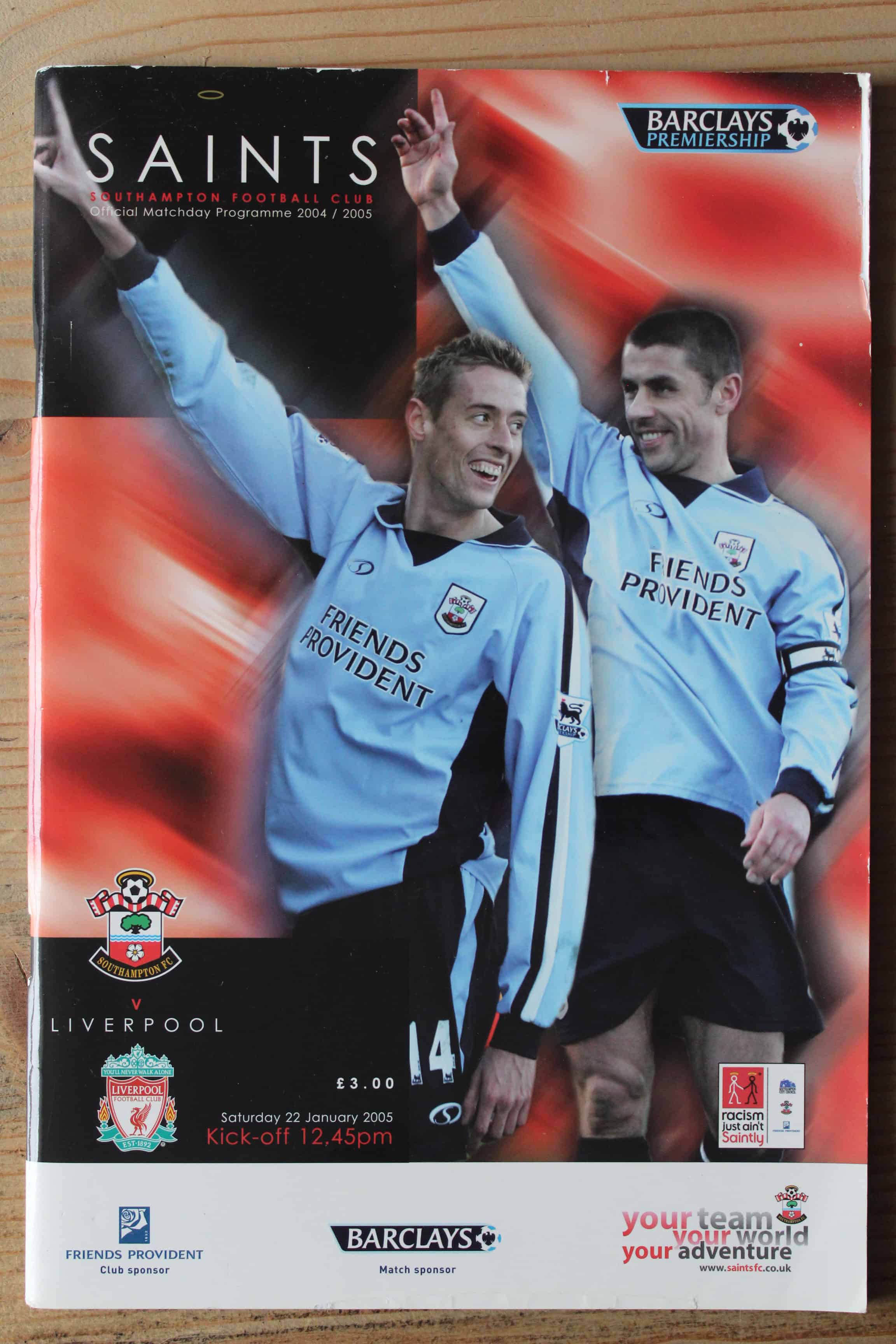 Southampton FC v Liverpool FC