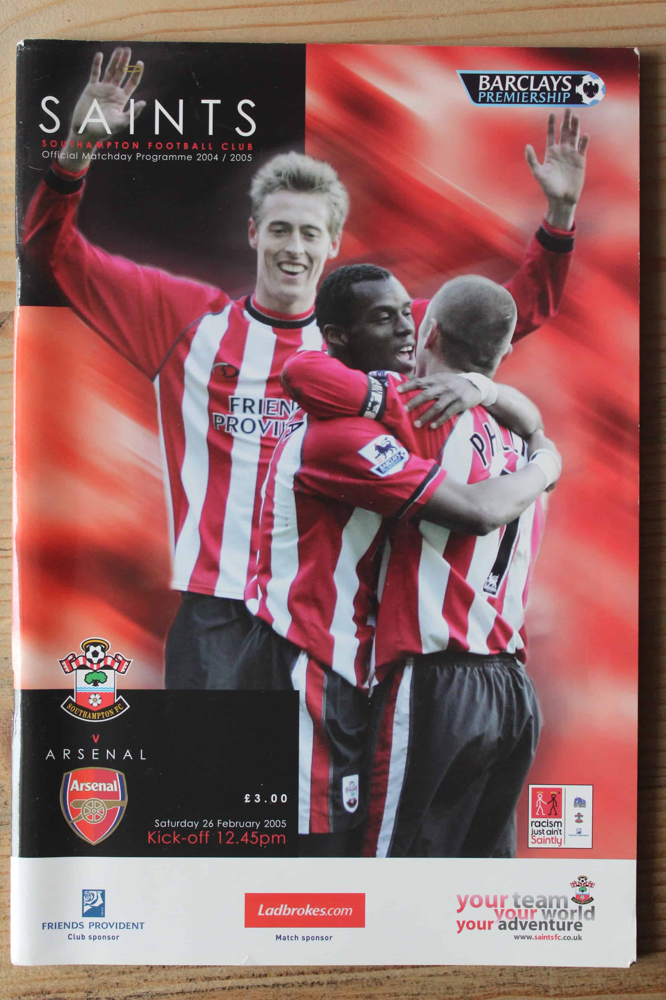 Southampton FC v Arsenal FC