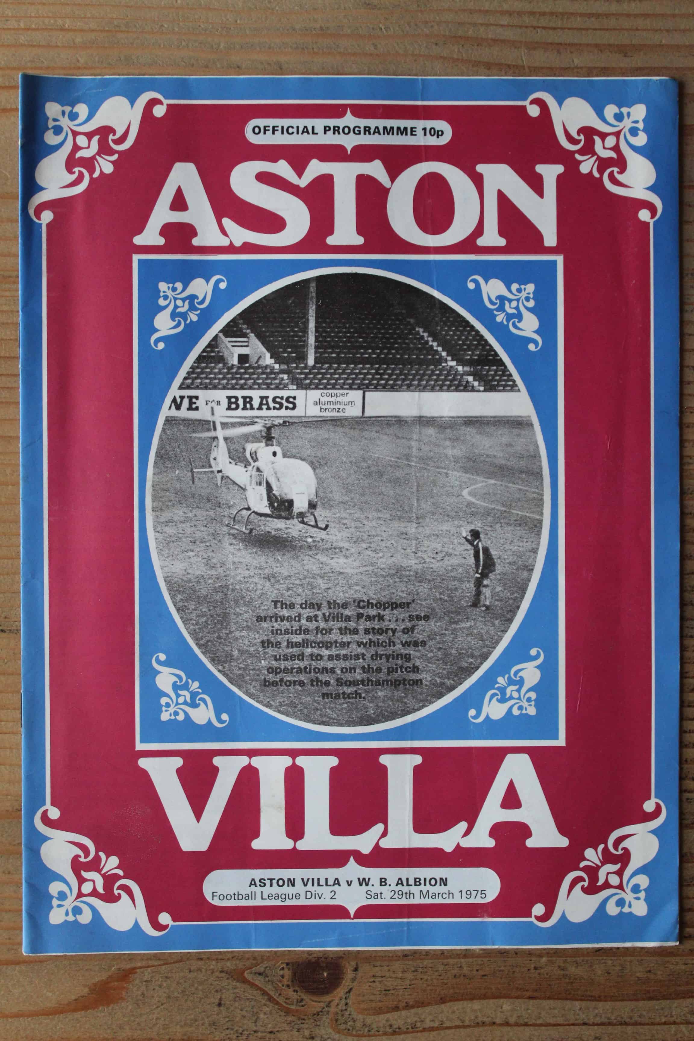 Aston Villa FC v West Bromwich Albion FC 