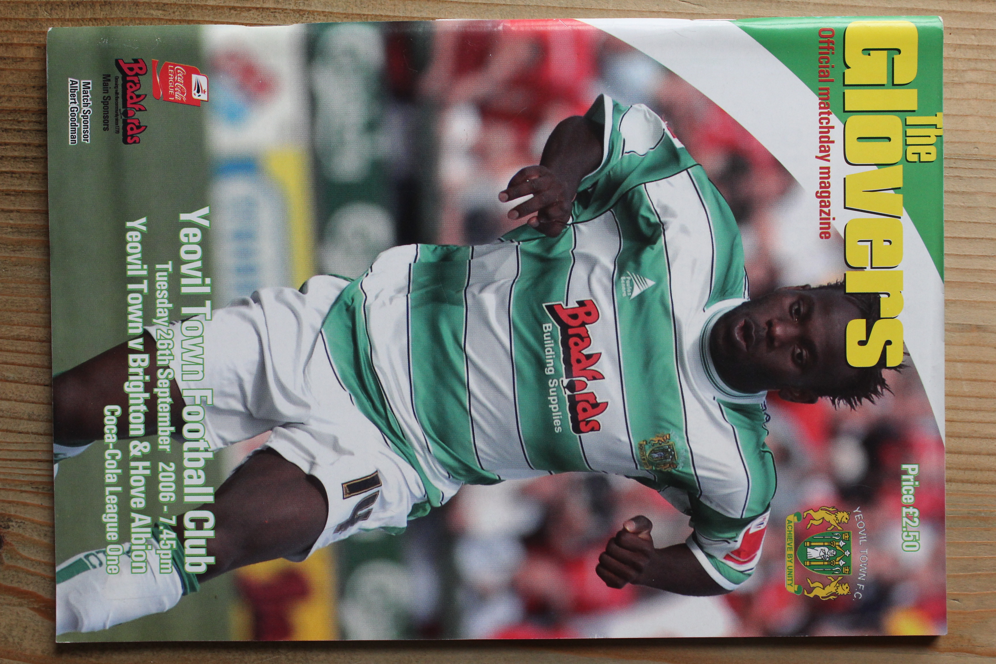 Yeovil Town FC v Brighton & Hove Albion FC