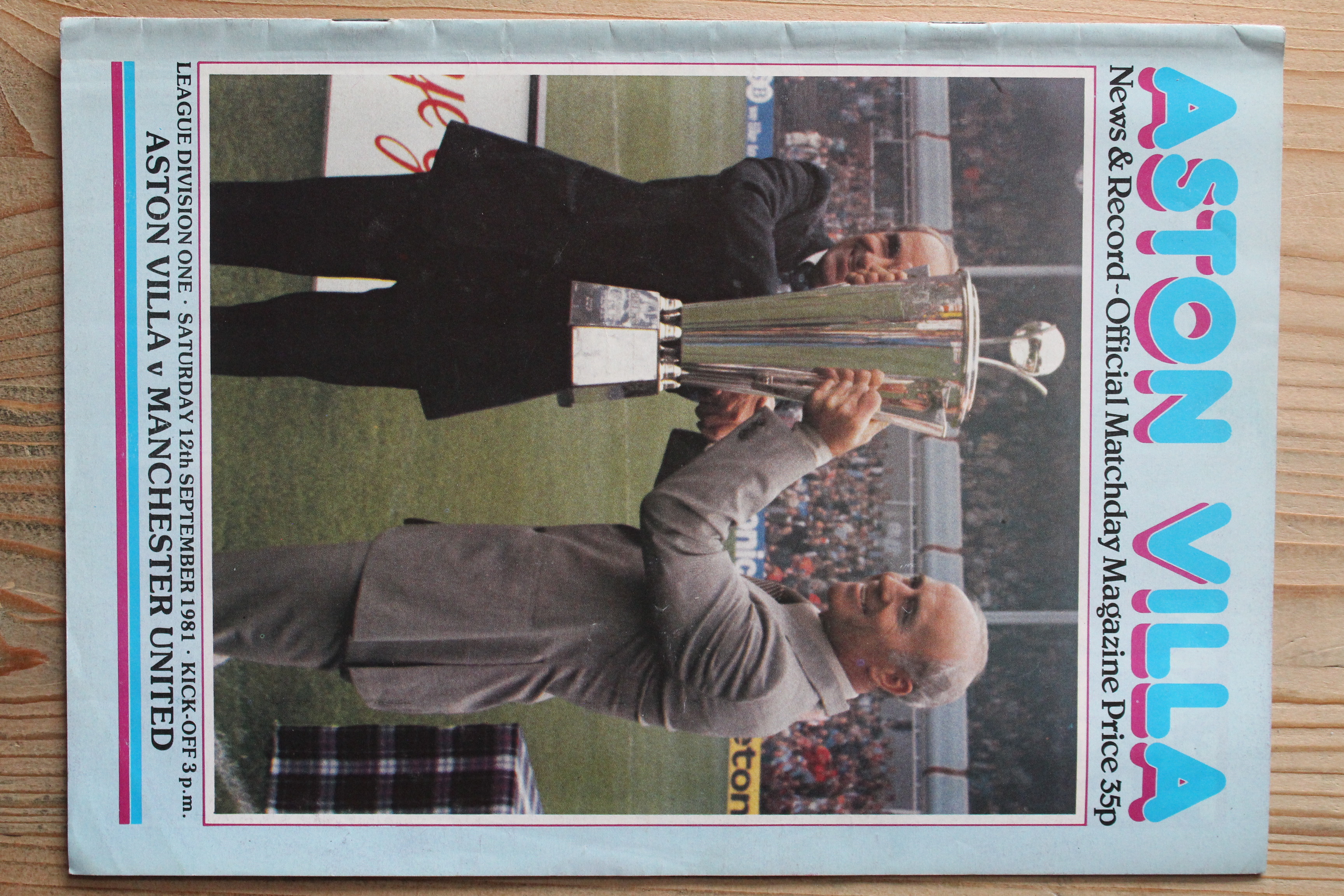 Aston Villa FC v Manchester United FC