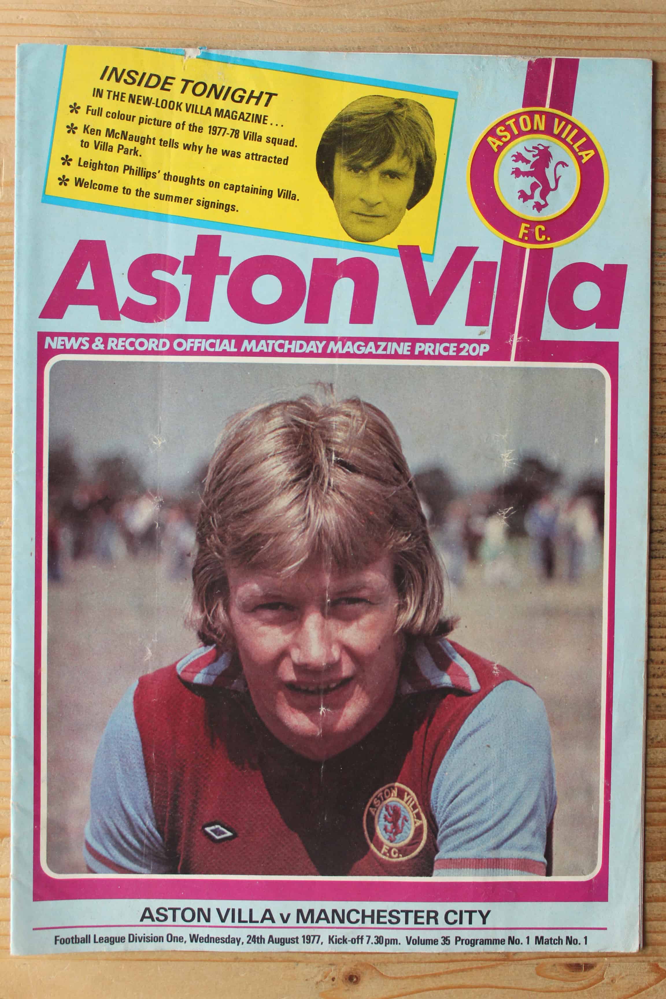 Aston Villa FC v Manchester City FC