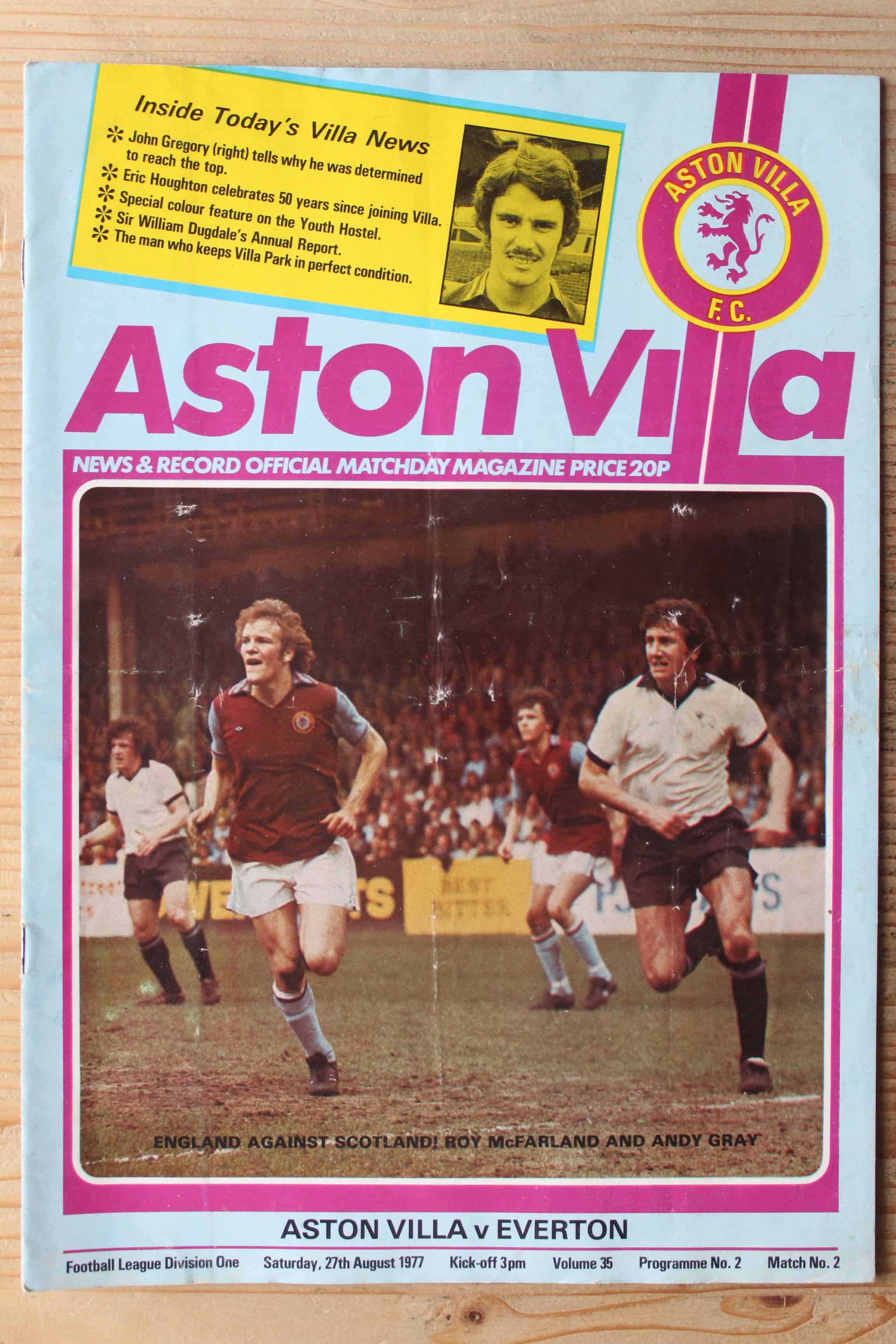 Aston Villa FC v Everton FC