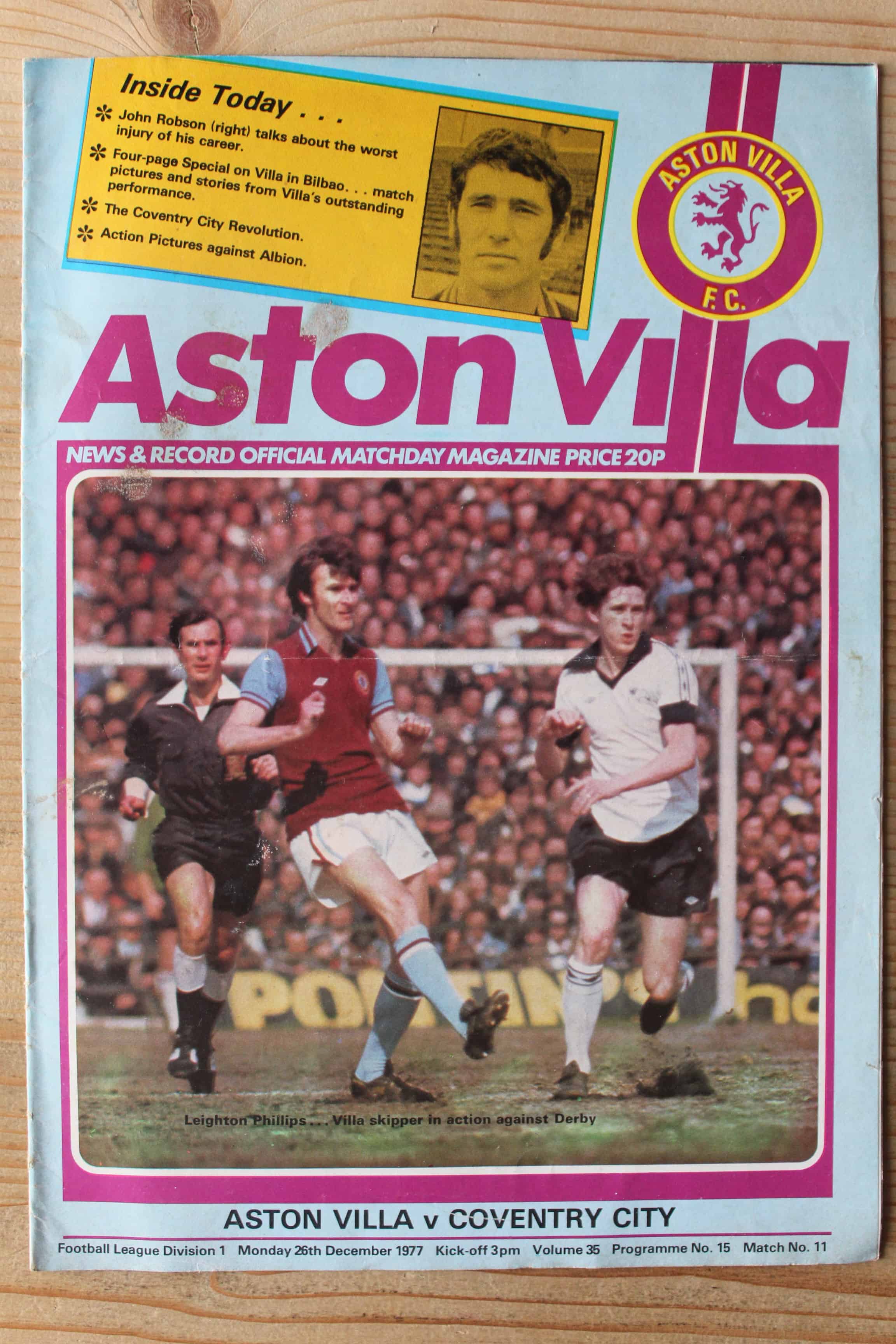 Aston Villa FC v Coventry City FC