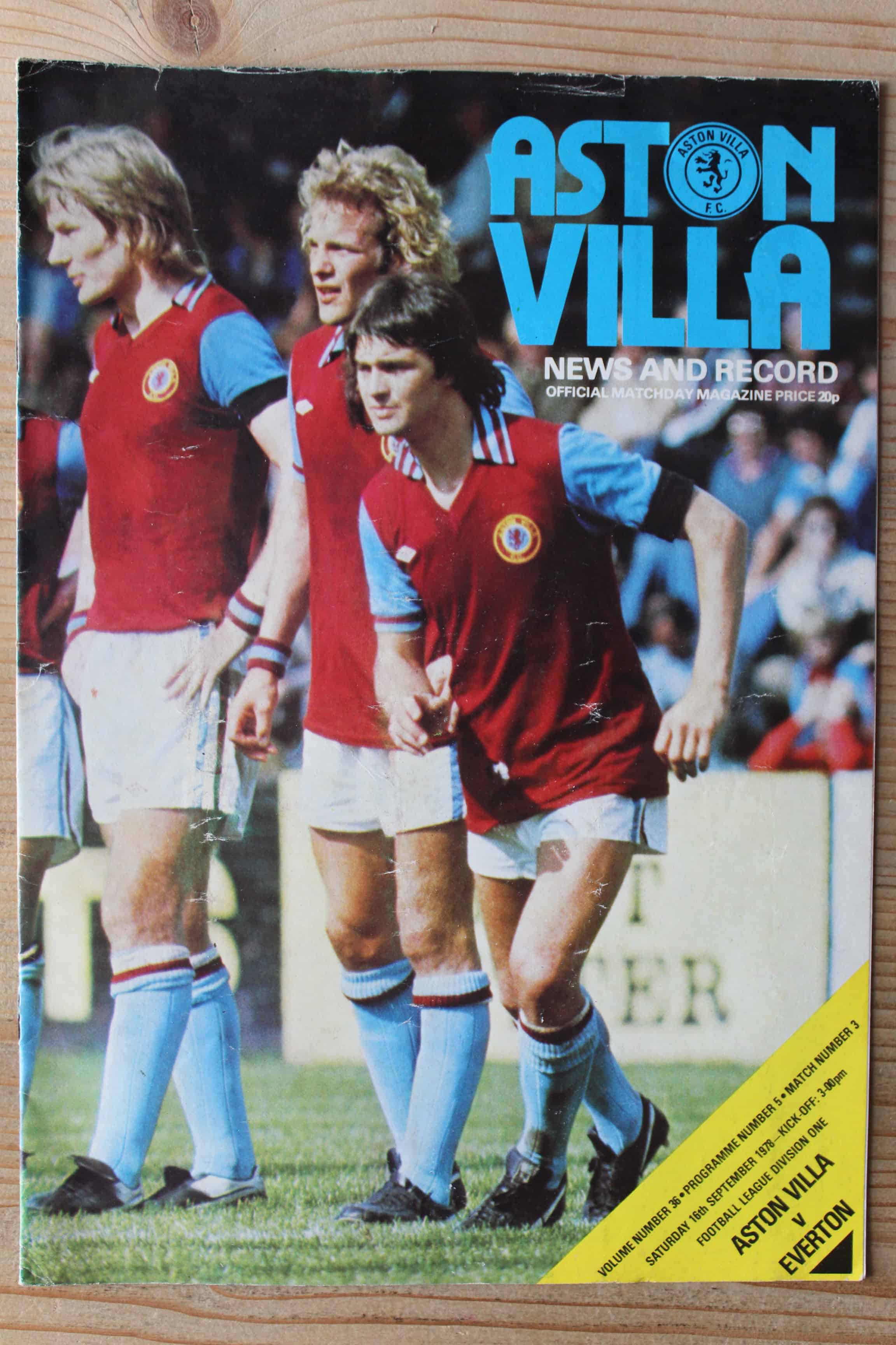 Aston Villa FC v Everton FC