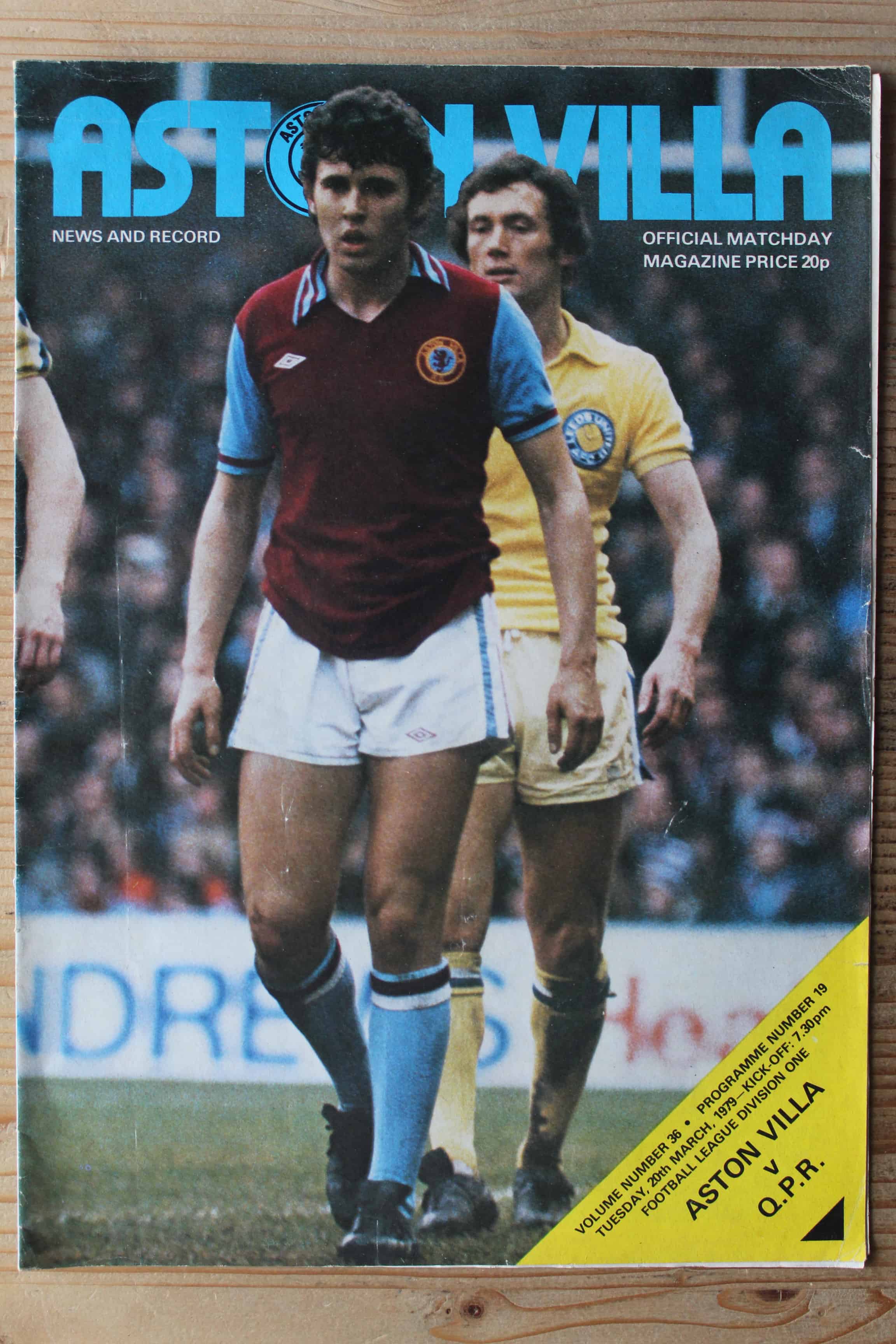 Aston Villa FC v Queens Park Rangers FC