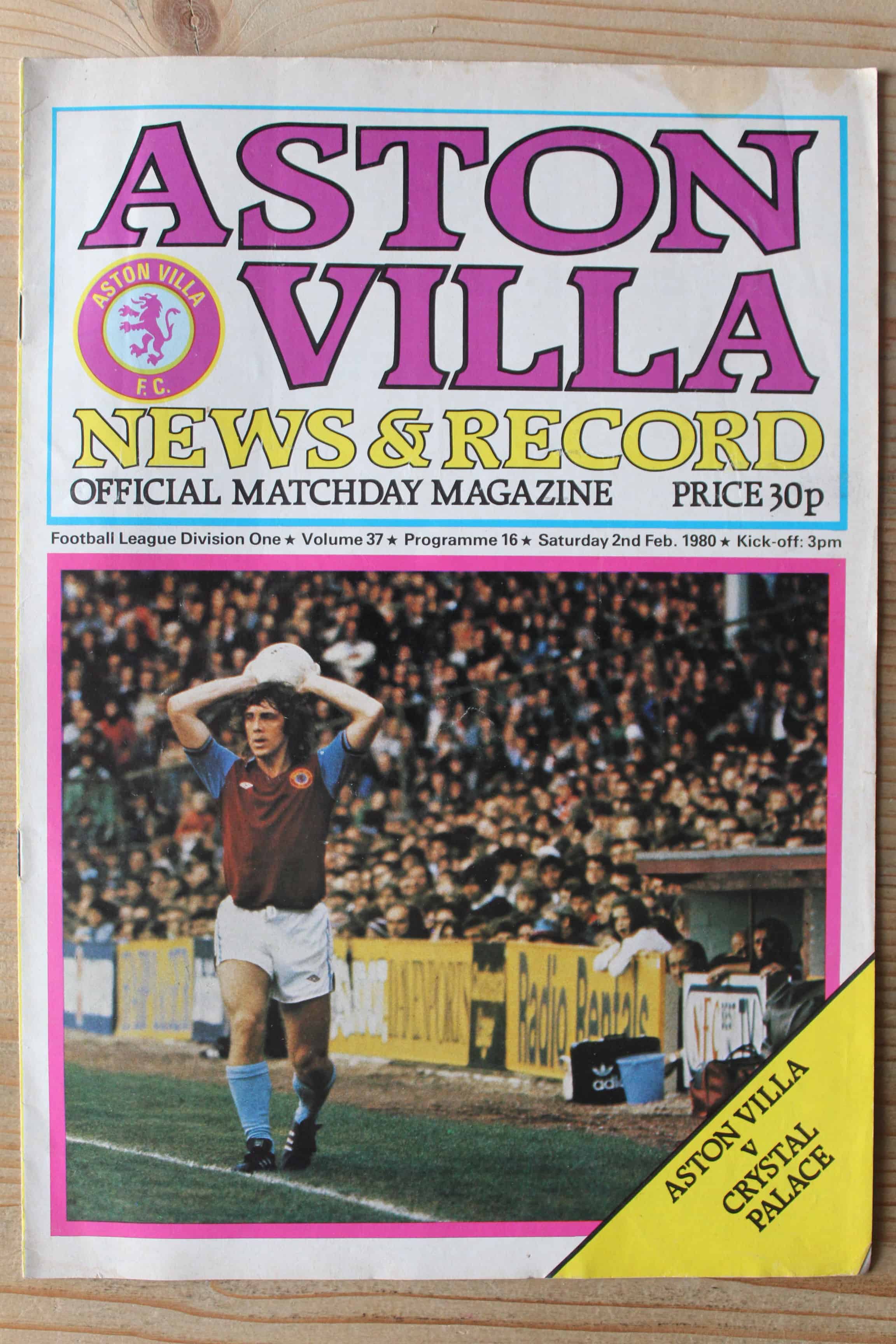 Aston Villa FC v Crystal Palace FC