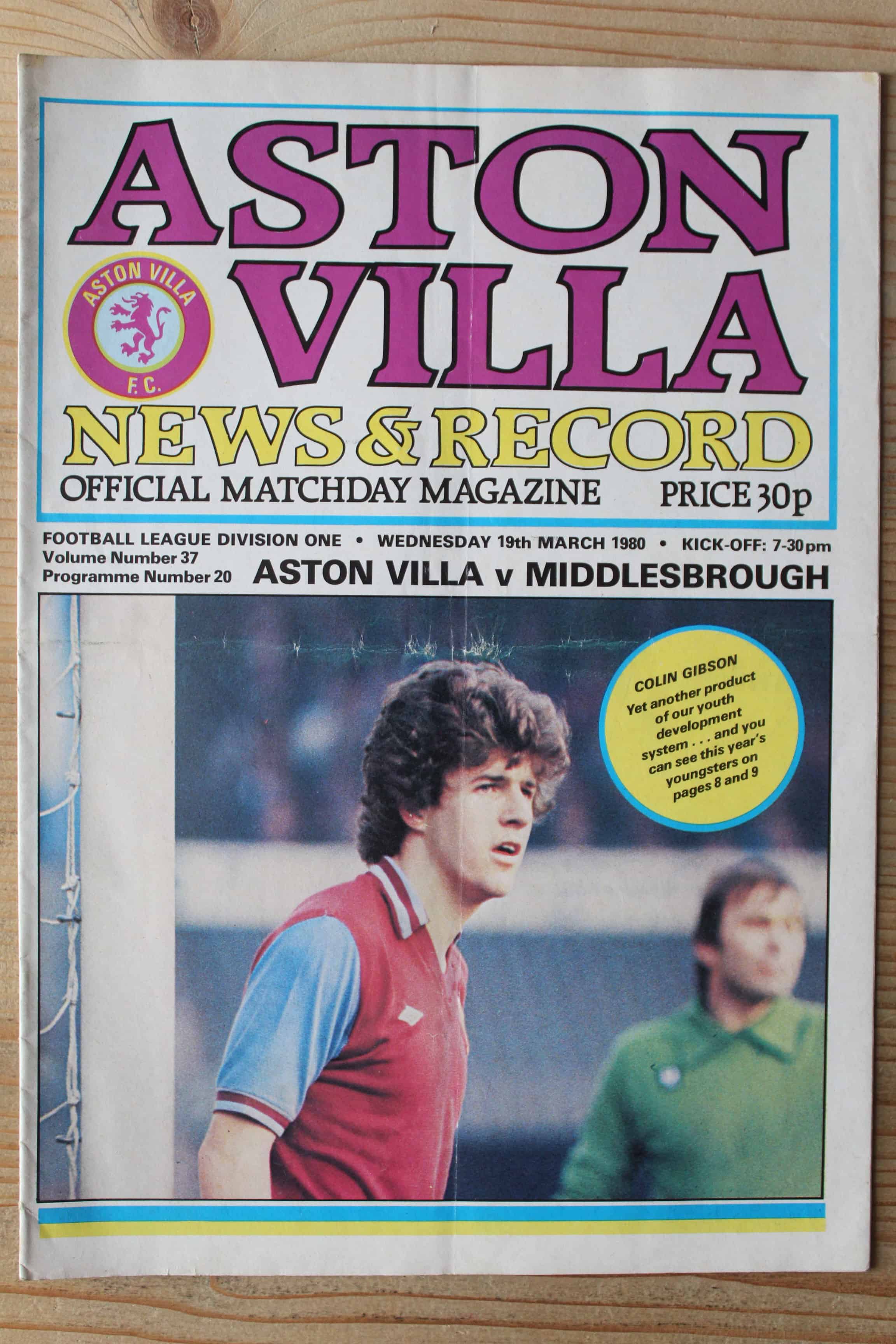 Aston Villa FC v Middlesbrough FC