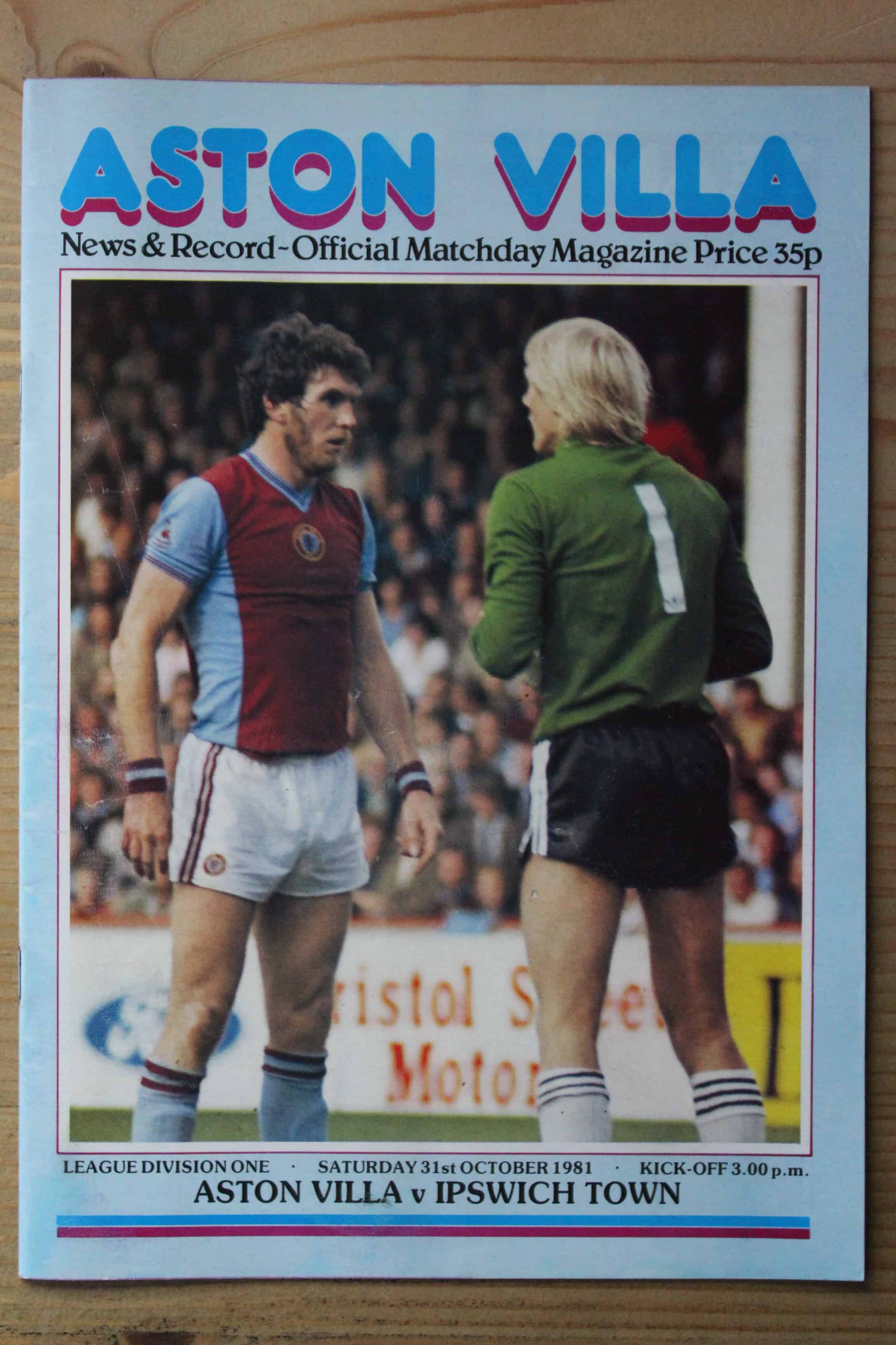 Aston Villa FC v Ipswich Town FC