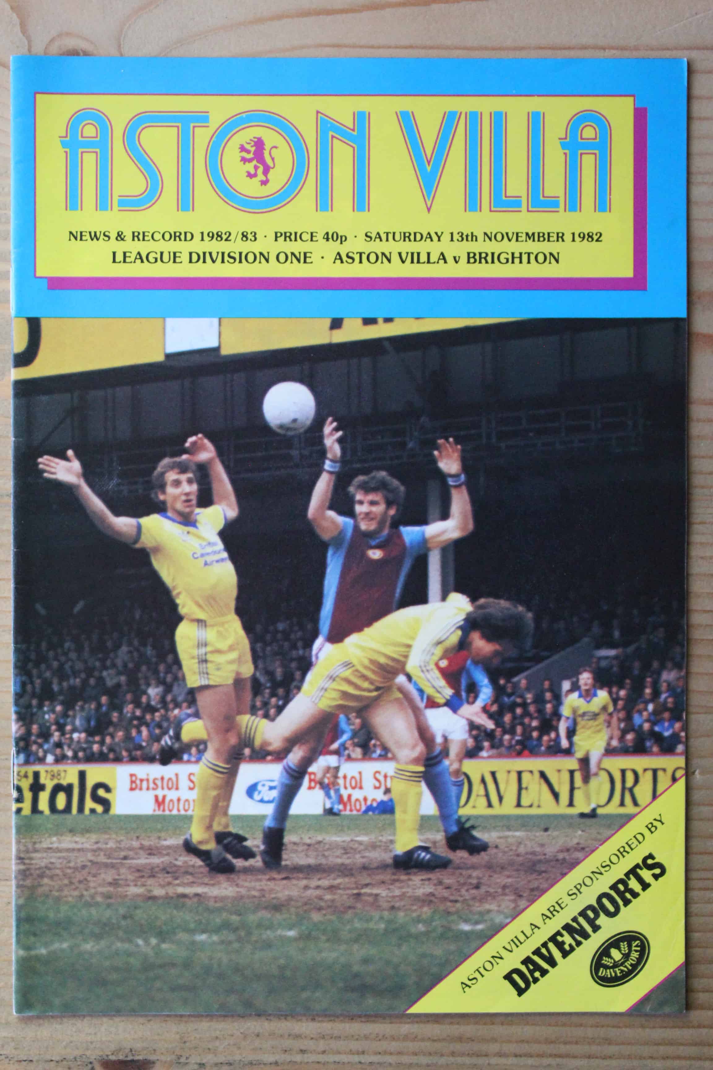 Aston Villa FC v Brighton & Hove Albion FC