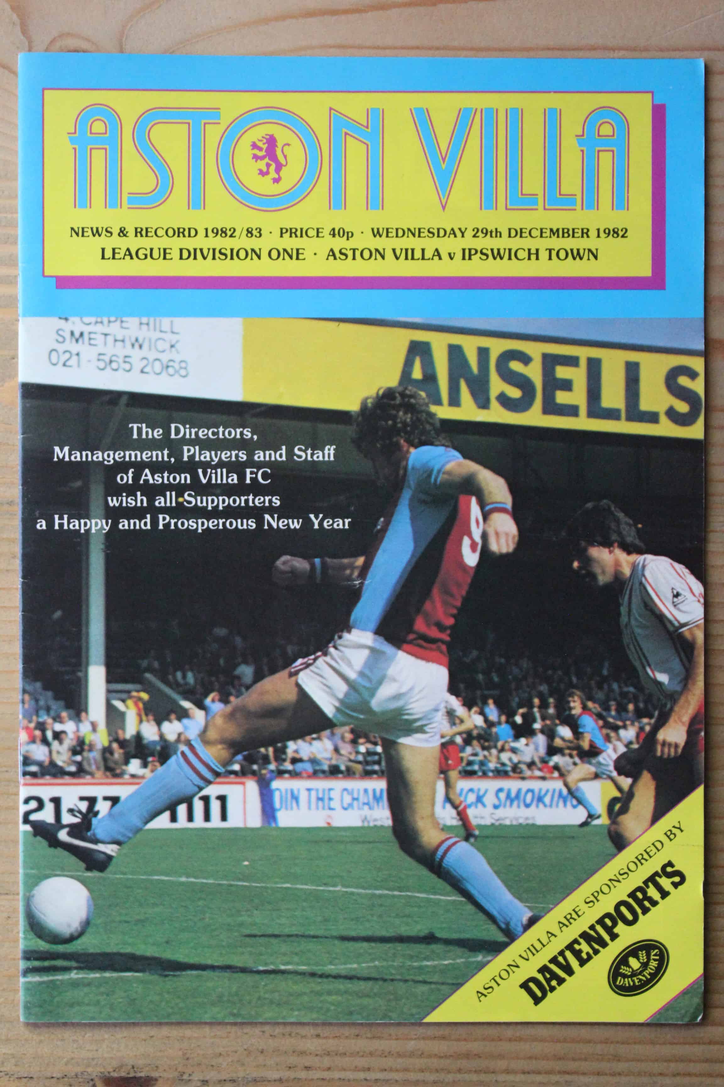 Aston Villa FC v Ipswich Town FC