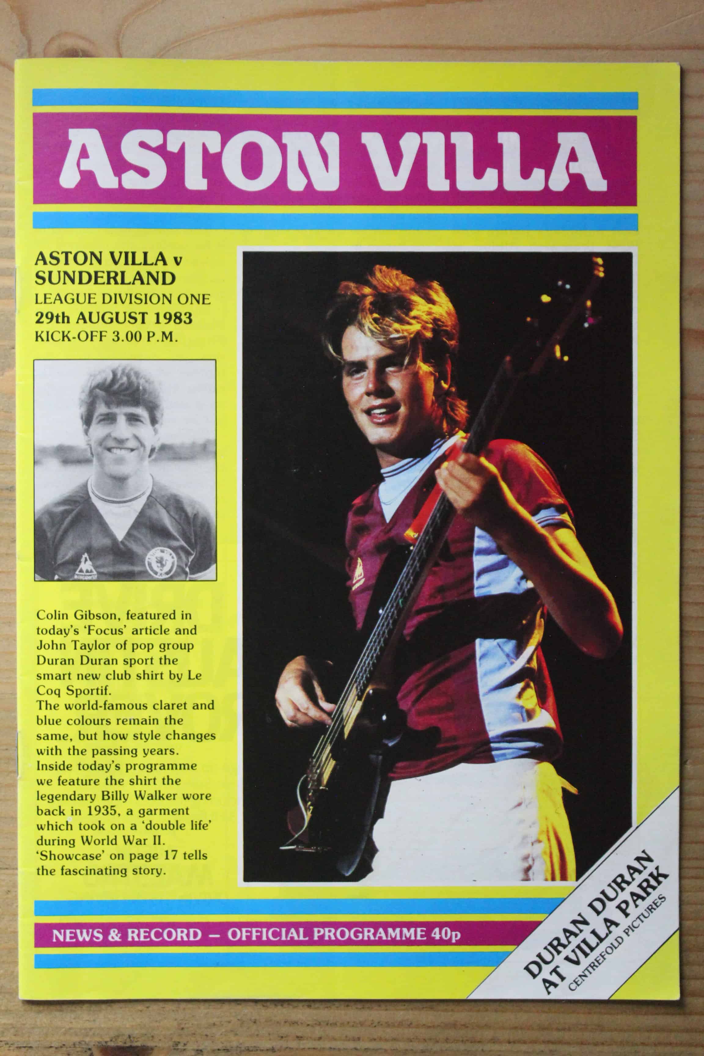 Aston Villa FC v Sunderland FC