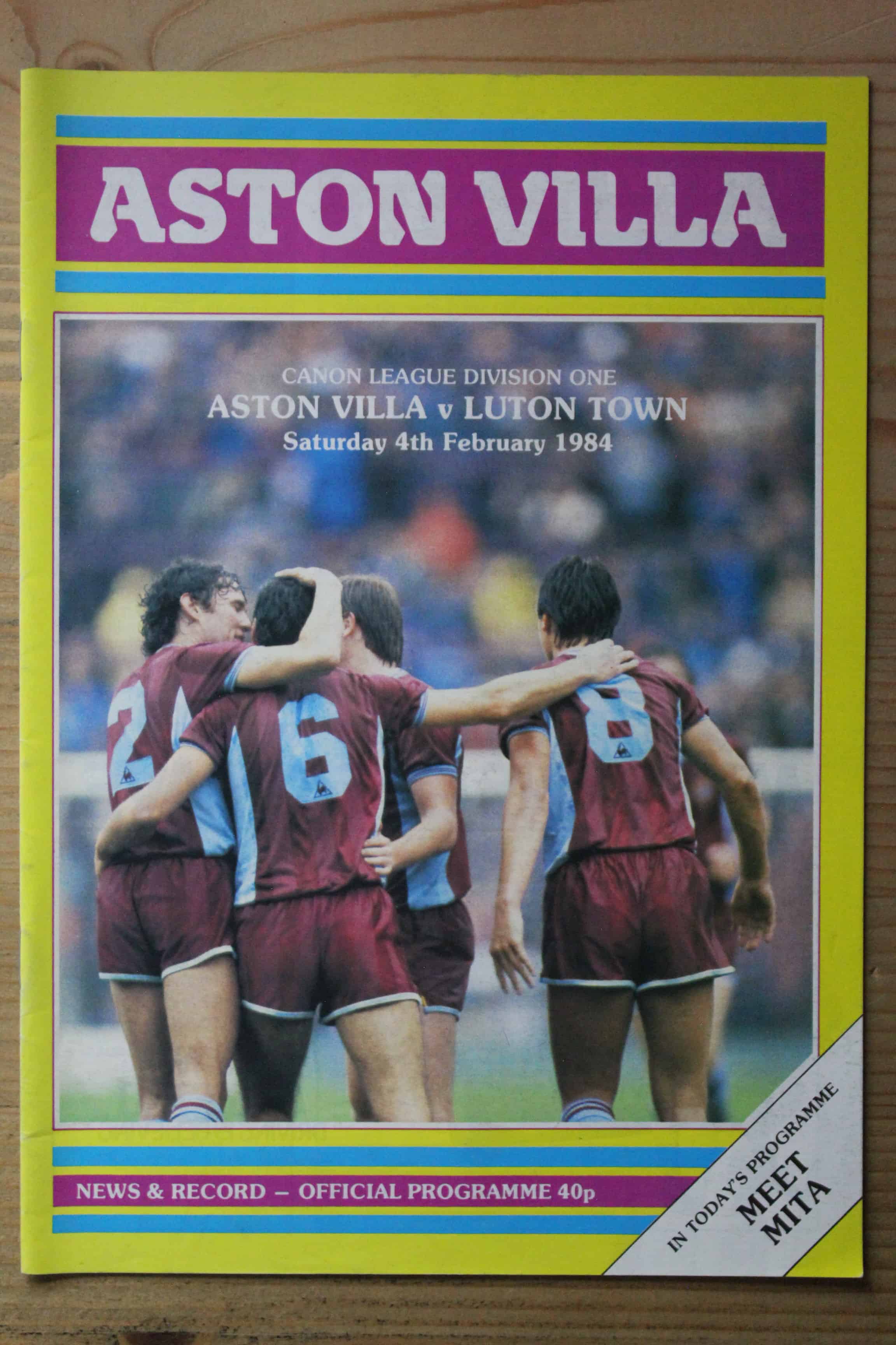 Aston Villa FC v Luton Town FC