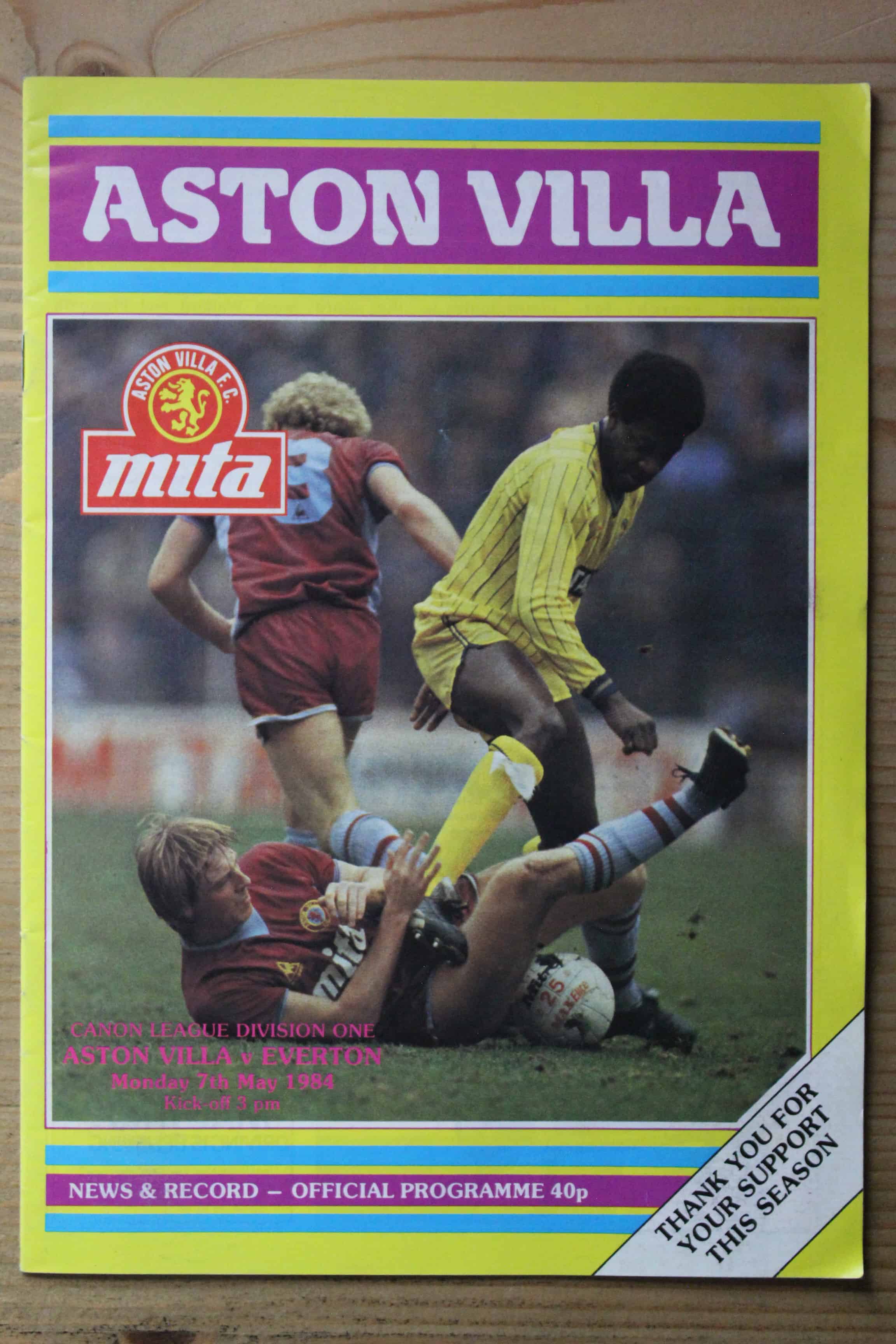 Aston Villa FC v Everton FC