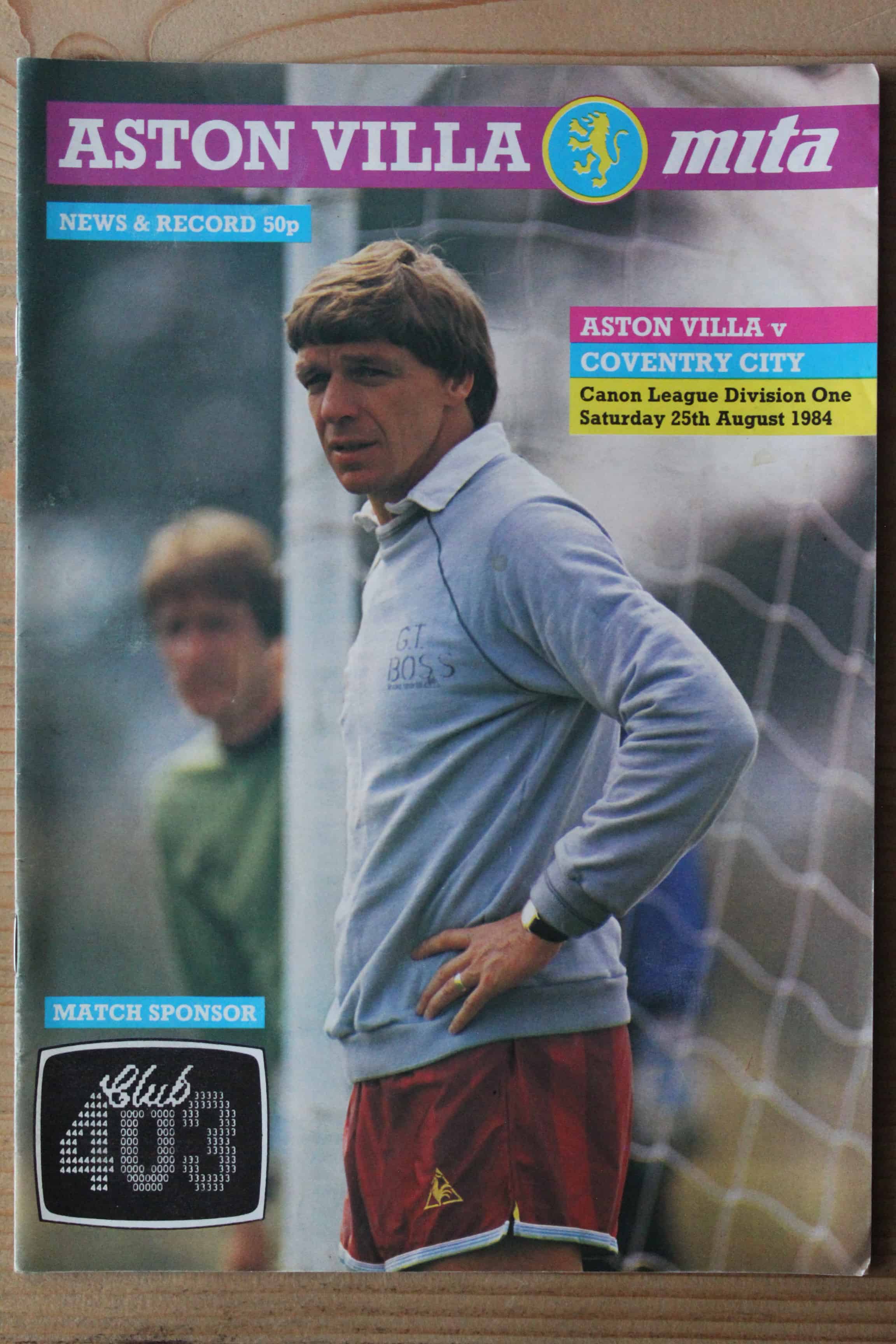 Aston Villa FC v Coventry City FC