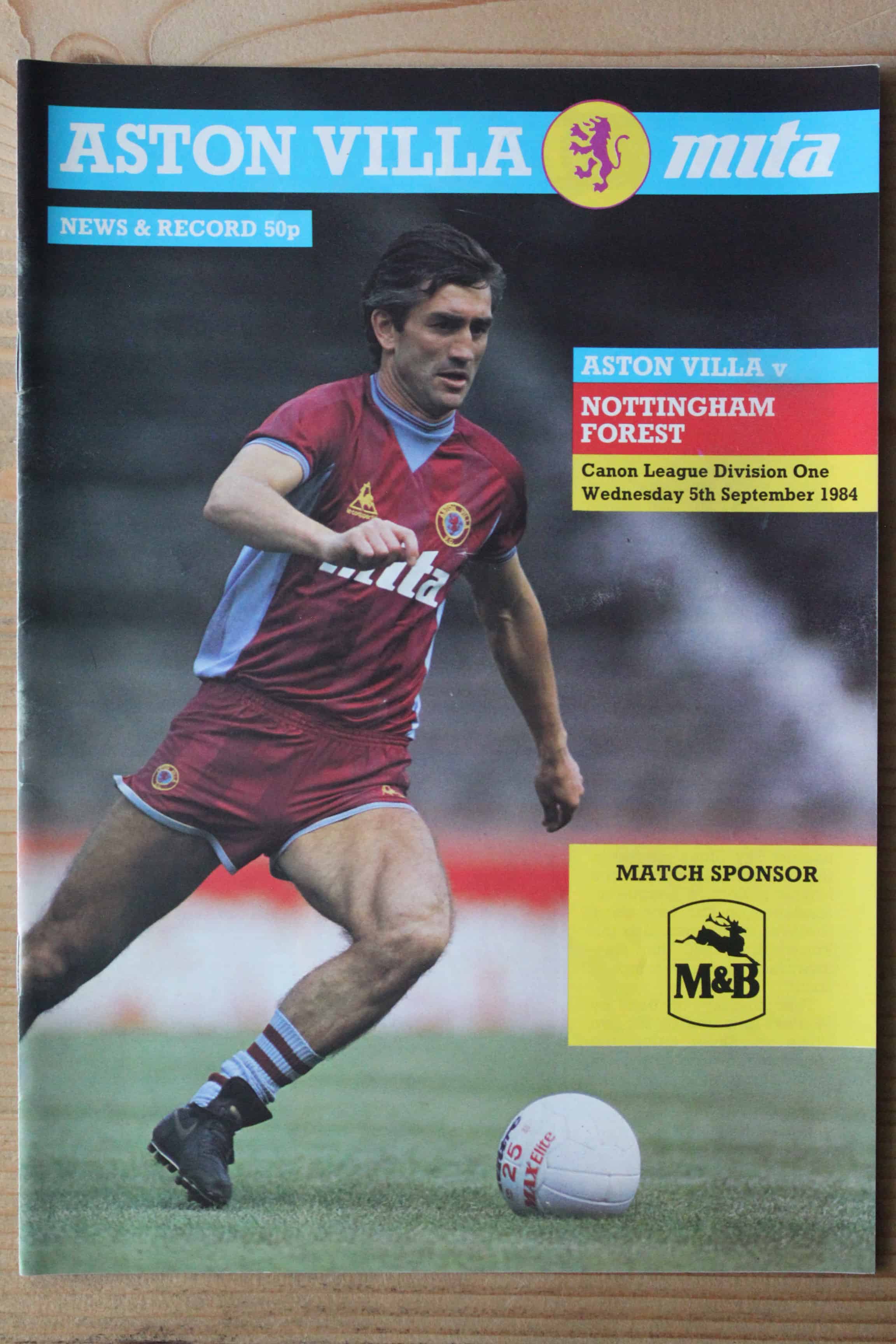 Aston Villa FC v Nottingham Forest FC