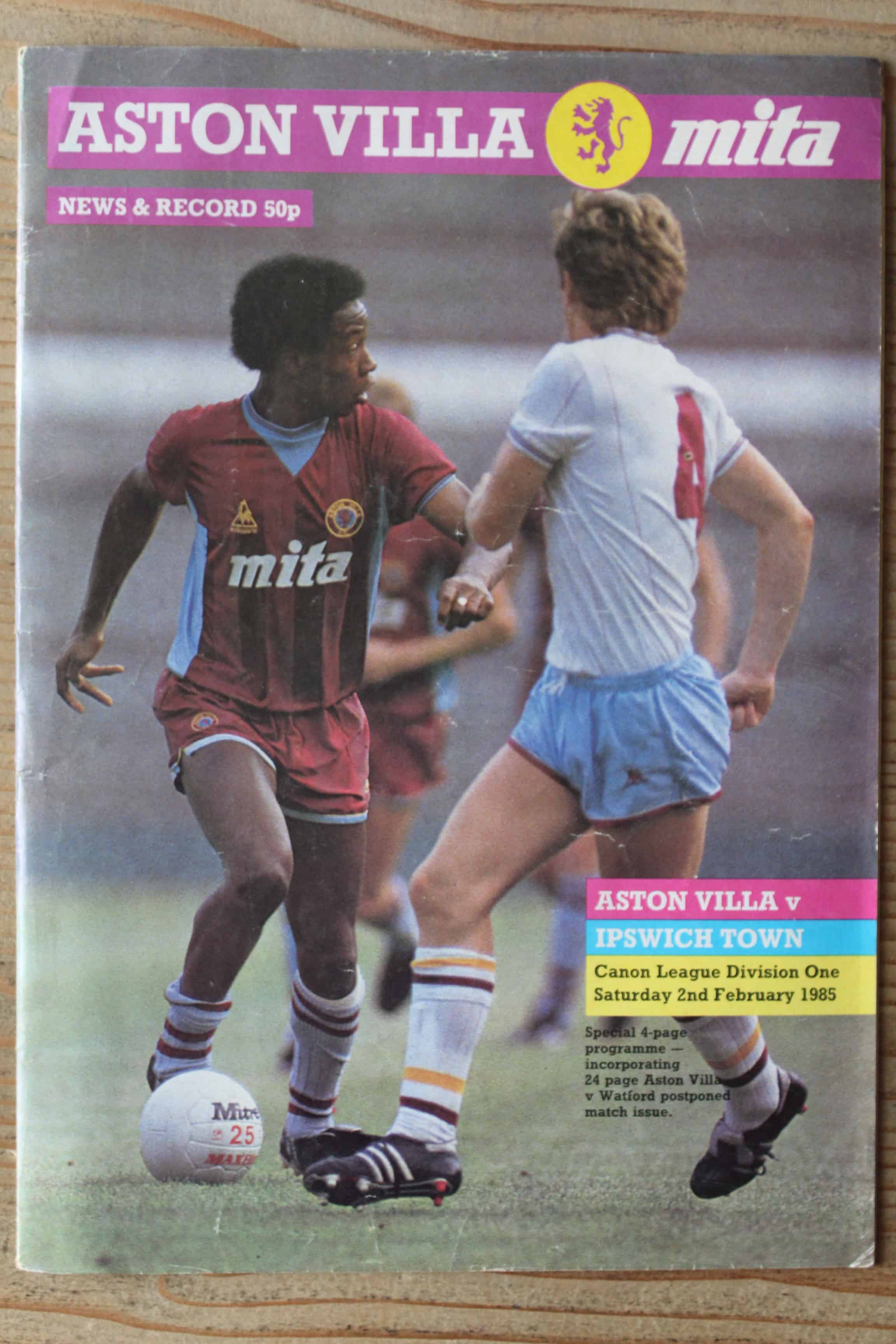 Aston Villa FC v Ipswich Town FC