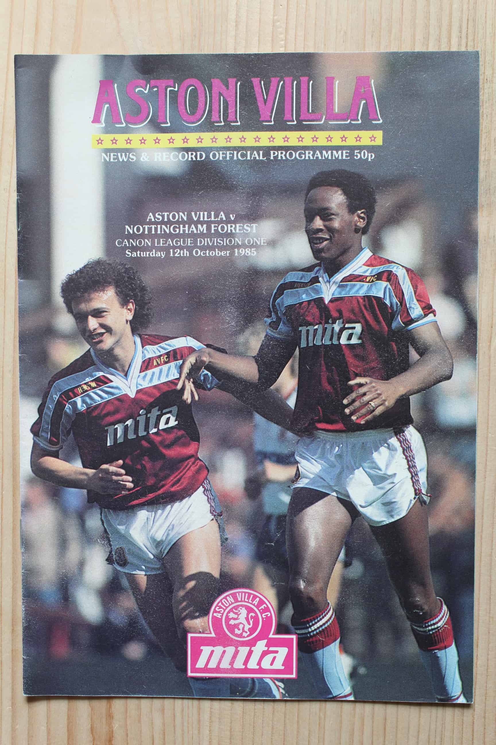 Aston Villa FC v Nottingham Forest FC