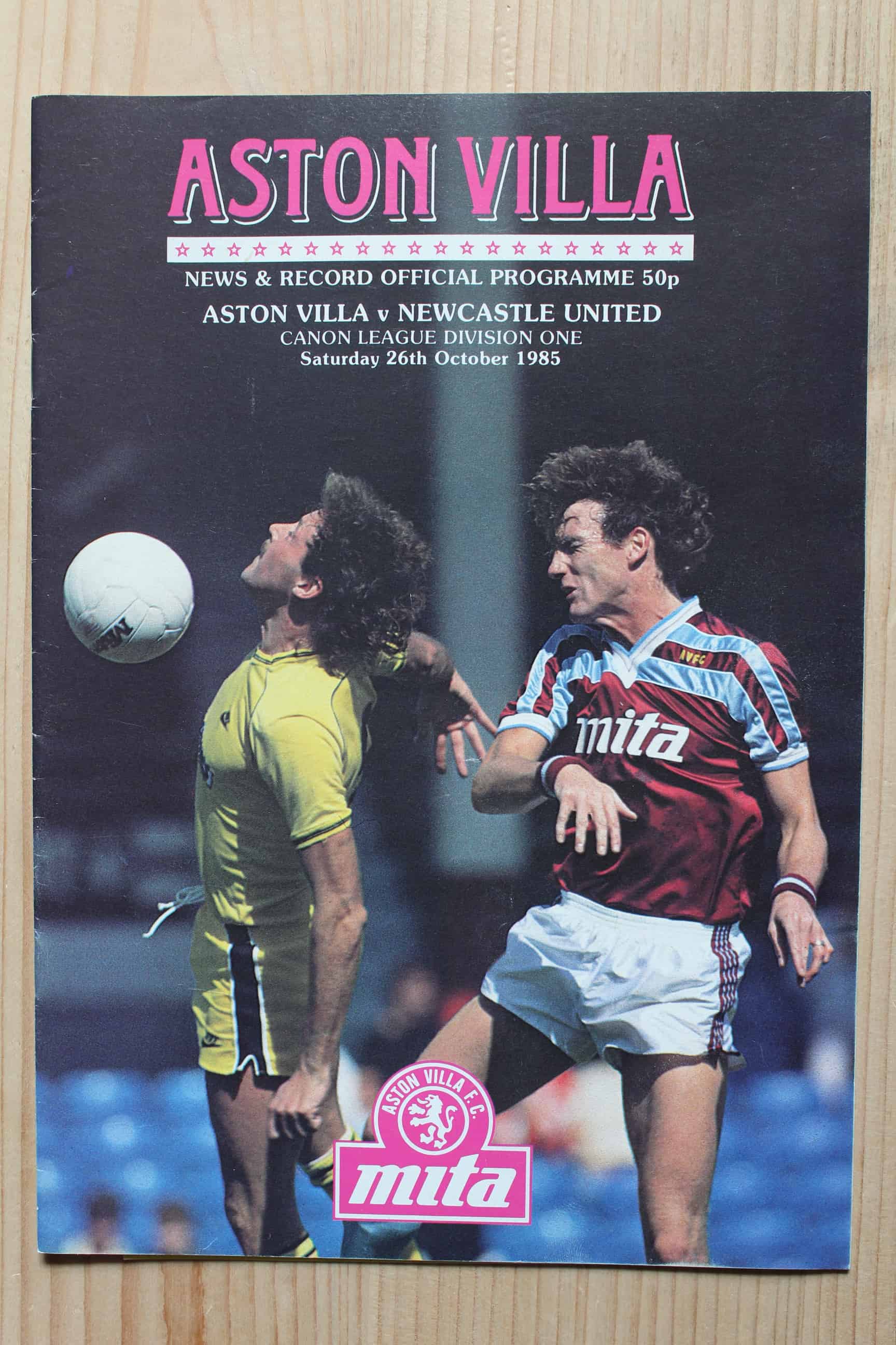 Aston Villa FC v Newcastle United FC